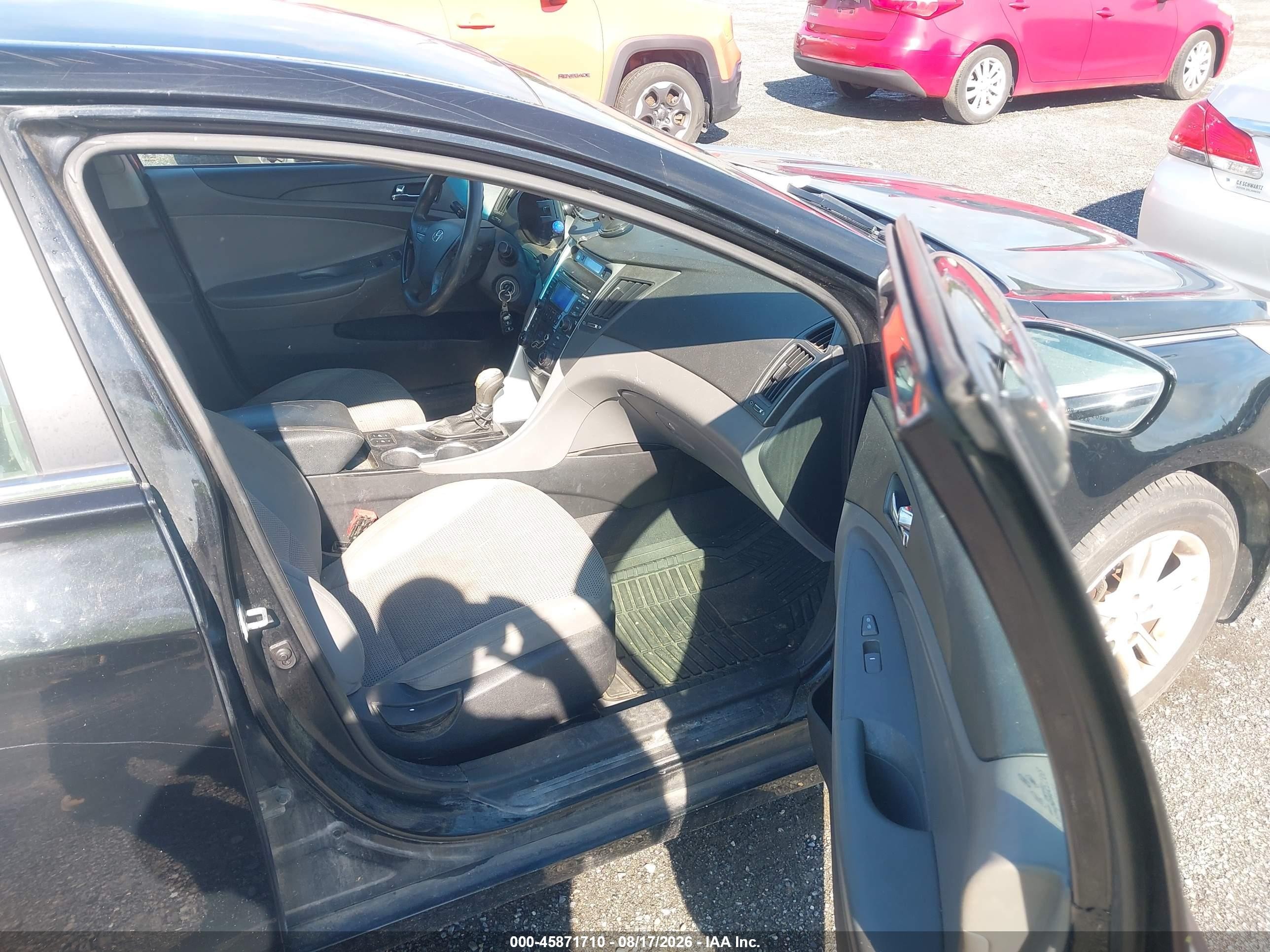 2013 Hyundai Sonata Gls Black vin: 5NPEB4AC8DH645178