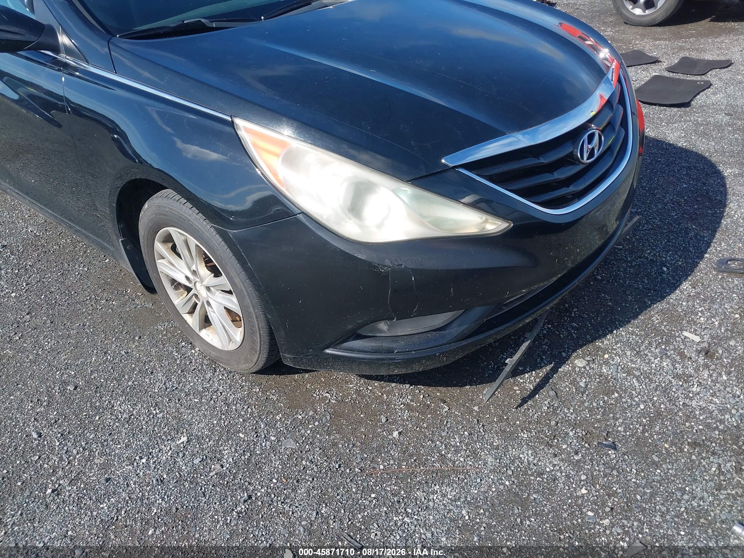 2013 Hyundai Sonata Gls Black vin: 5NPEB4AC8DH645178