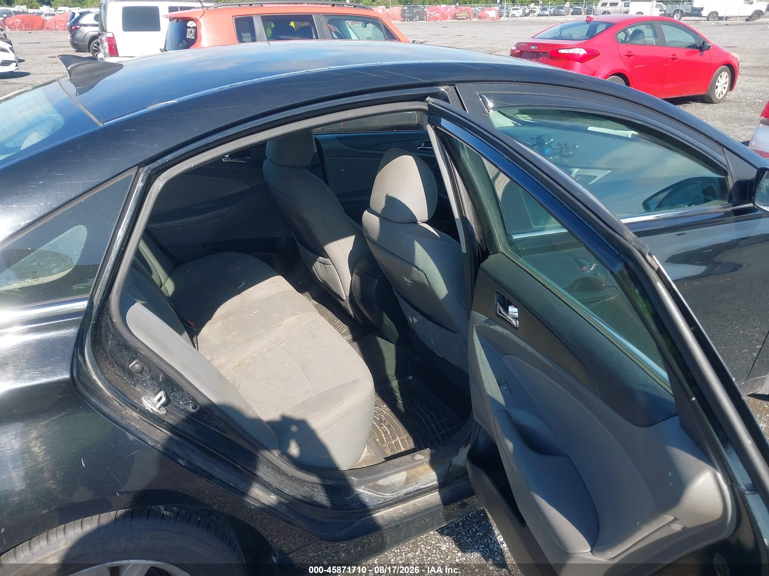 2013 Hyundai Sonata Gls Black vin: 5NPEB4AC8DH645178