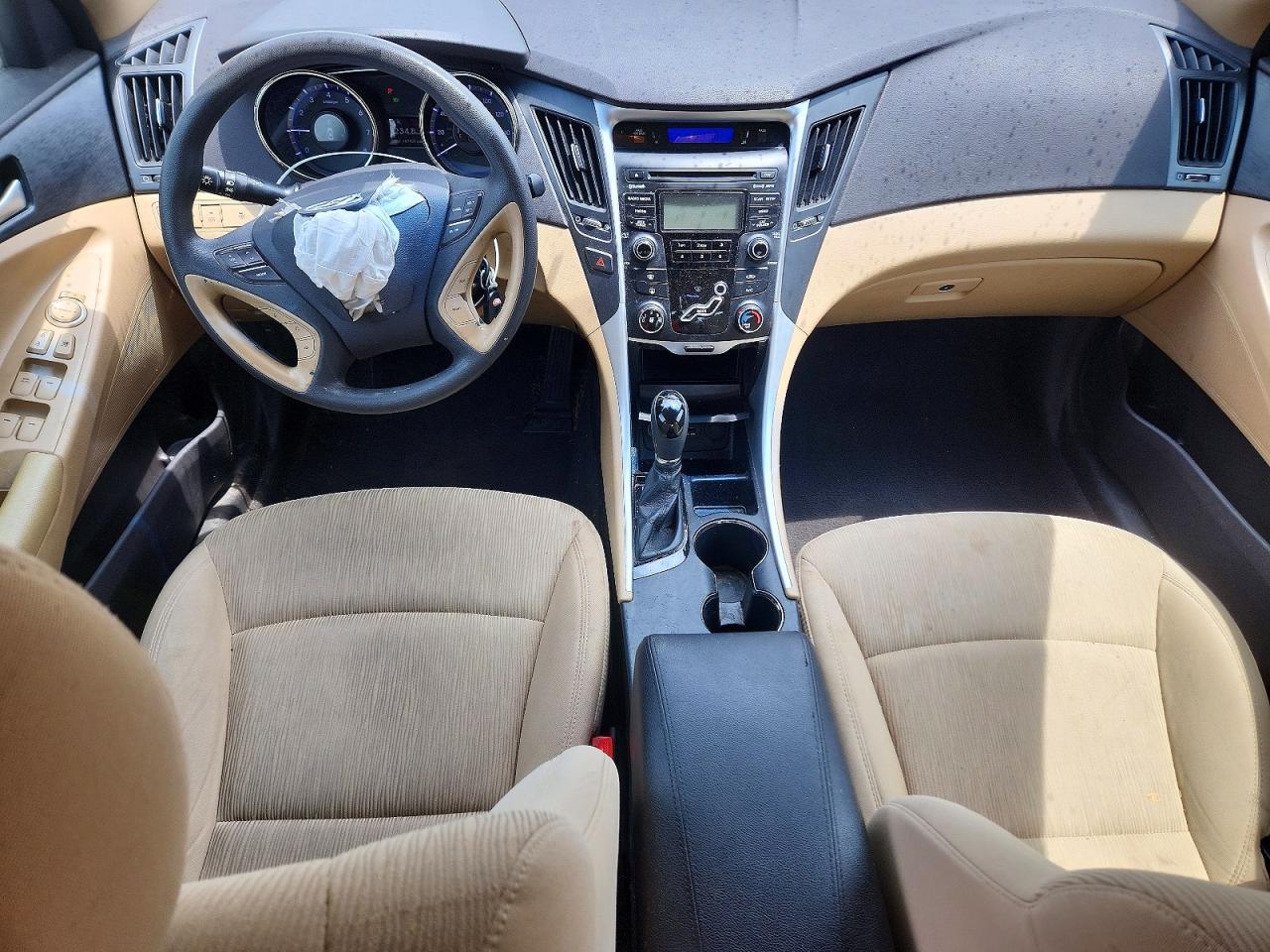 2013 Hyundai Sonata Gls White vin: 5NPEB4AC8DH649683