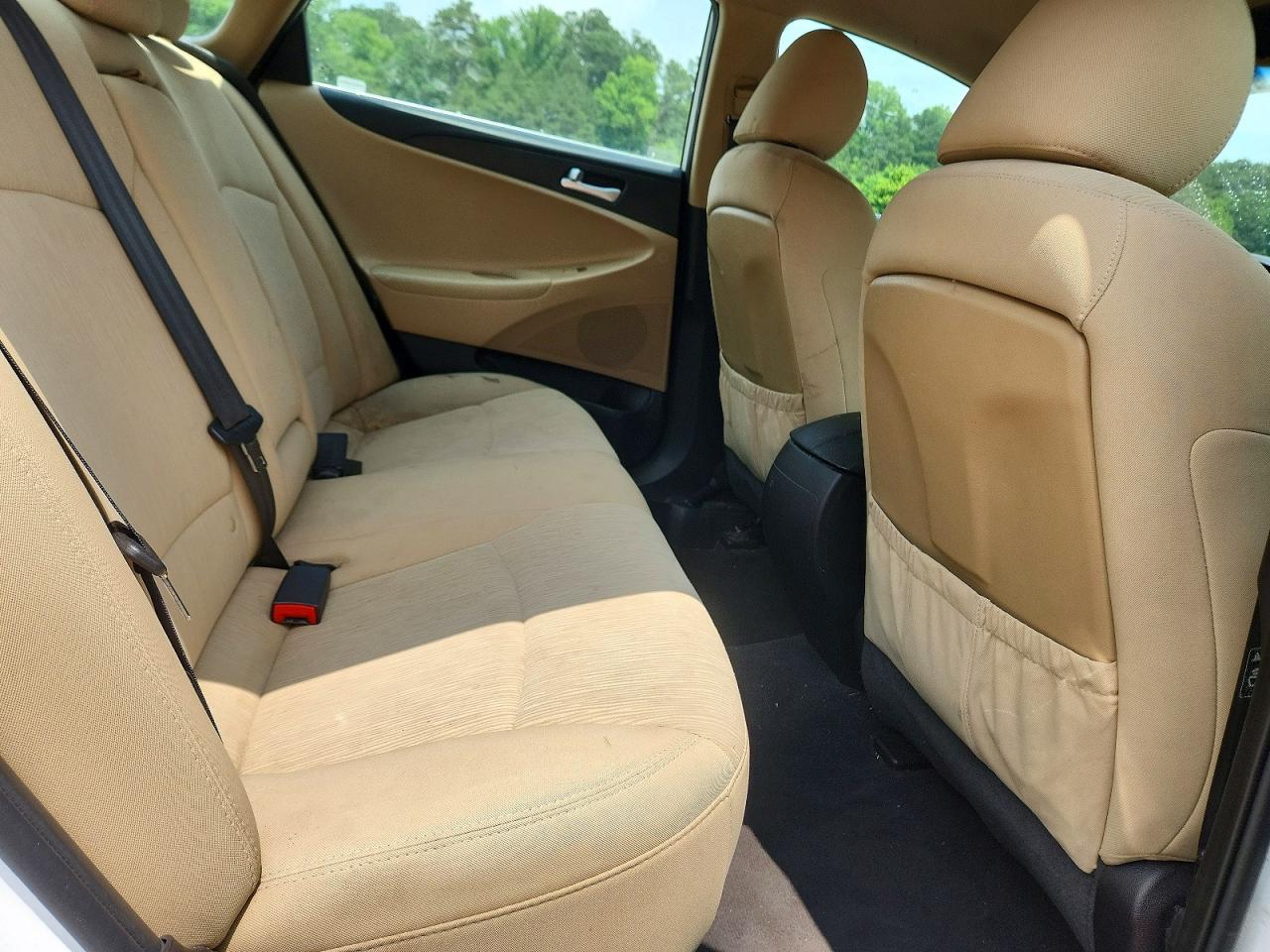 2013 Hyundai Sonata Gls White vin: 5NPEB4AC8DH649683