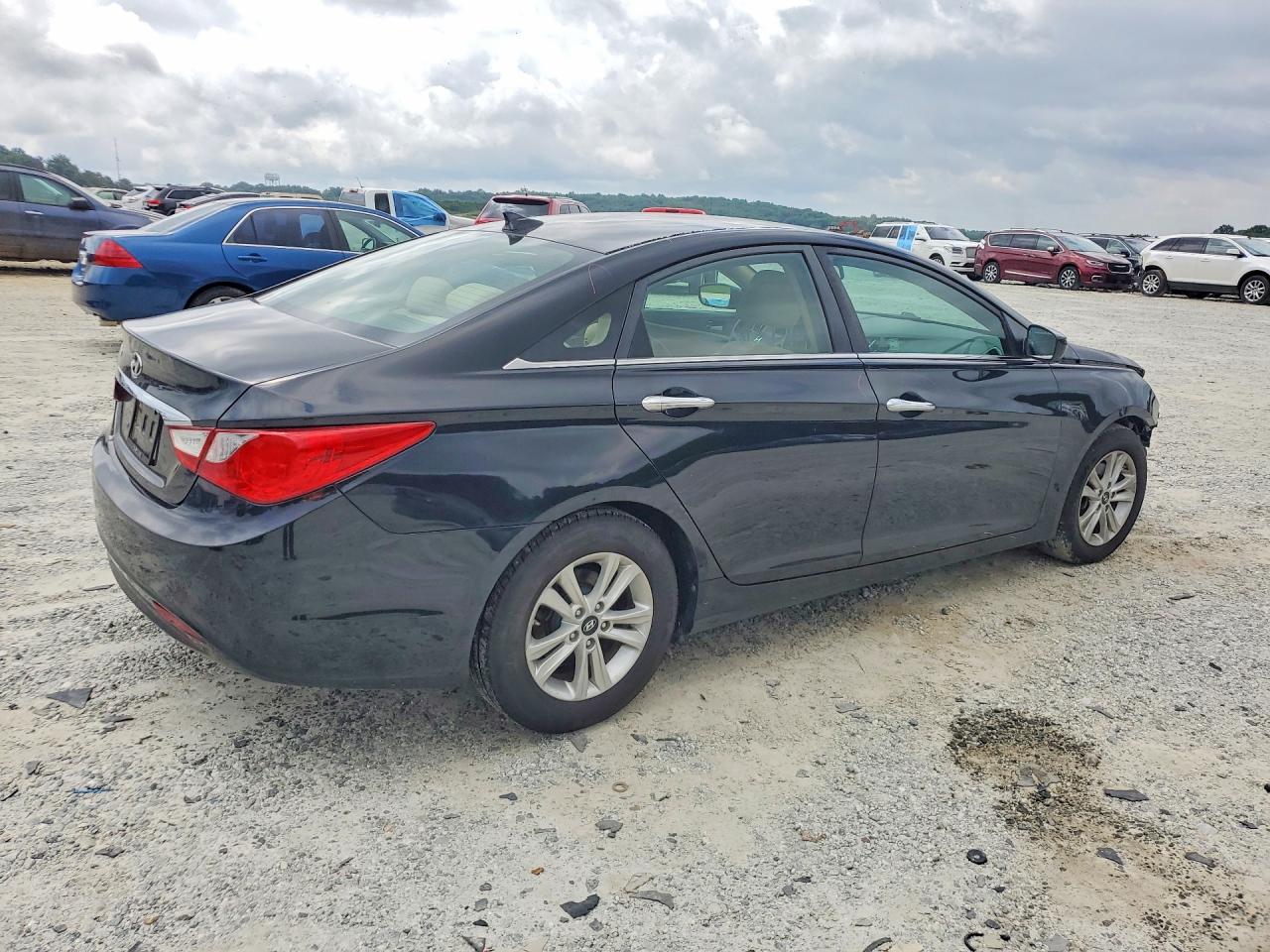 2013 Hyundai Sonata Gls Black vin: 5NPEB4AC8DH655628