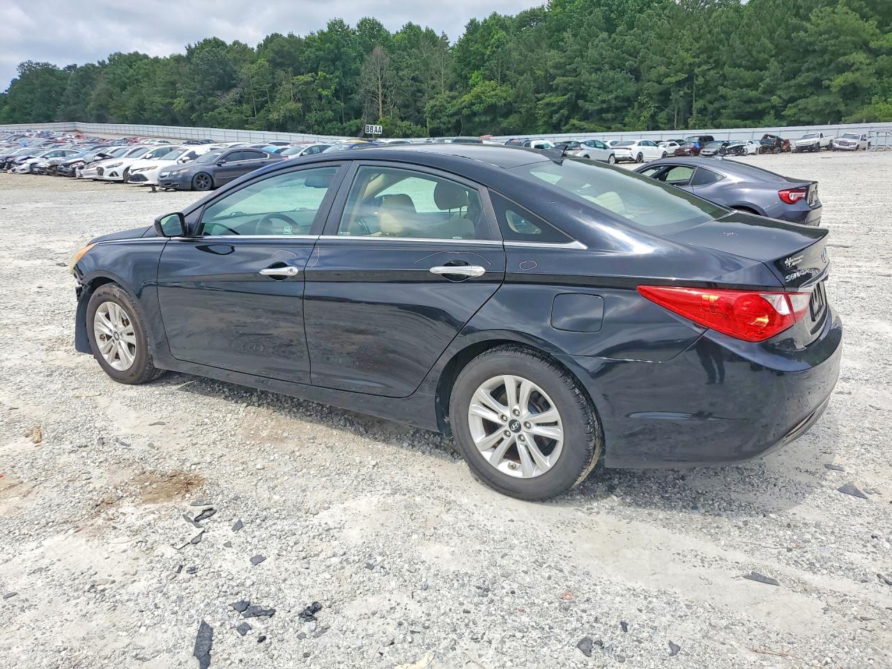 2013 Hyundai Sonata Gls Black vin: 5NPEB4AC8DH655628