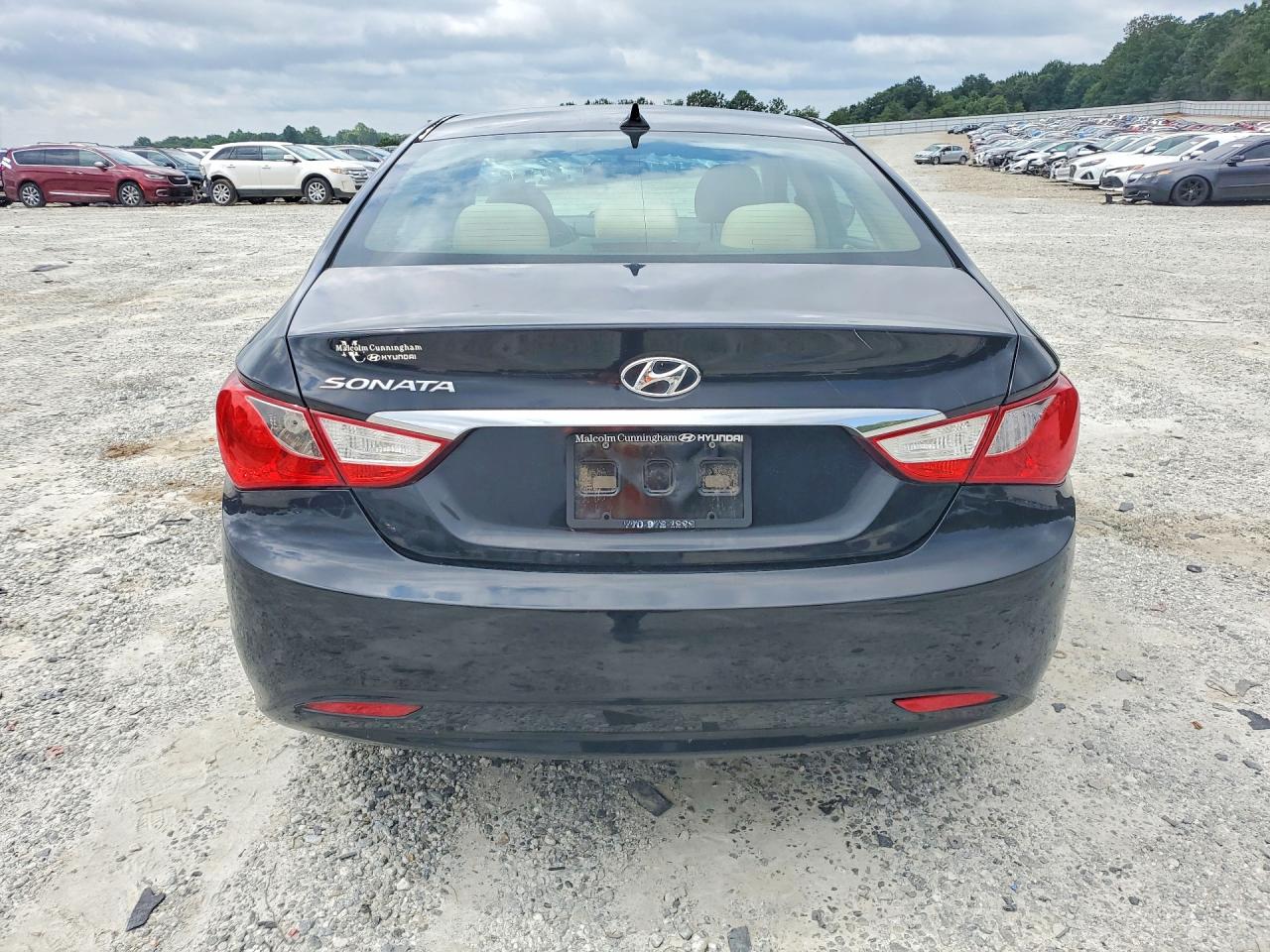 2013 Hyundai Sonata Gls Black vin: 5NPEB4AC8DH655628