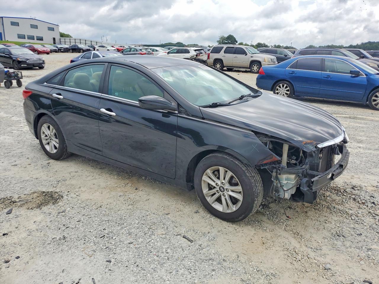 2013 Hyundai Sonata Gls Black vin: 5NPEB4AC8DH655628