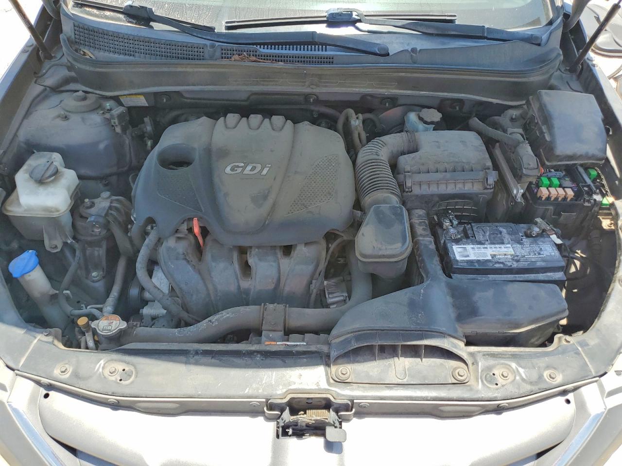 2013 Hyundai Sonata Gls Серый vin: 5NPEB4AC8DH682974