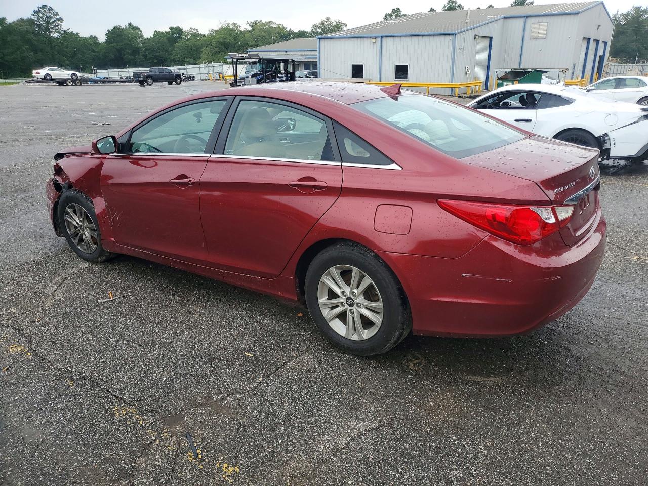 2013 Hyundai Sonata Gls Maroon vin: 5NPEB4AC8DH693652