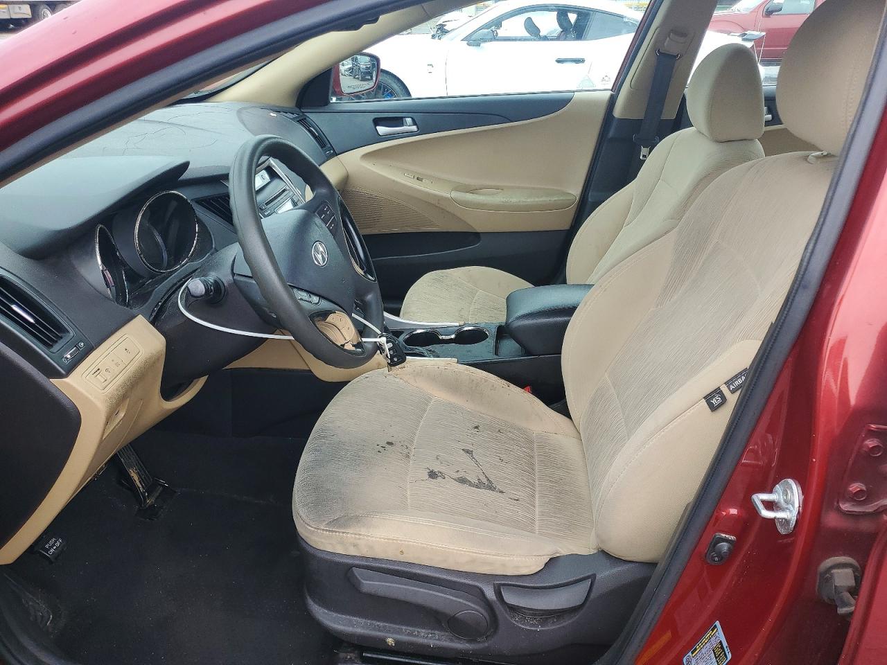 2013 Hyundai Sonata Gls Maroon vin: 5NPEB4AC8DH693652