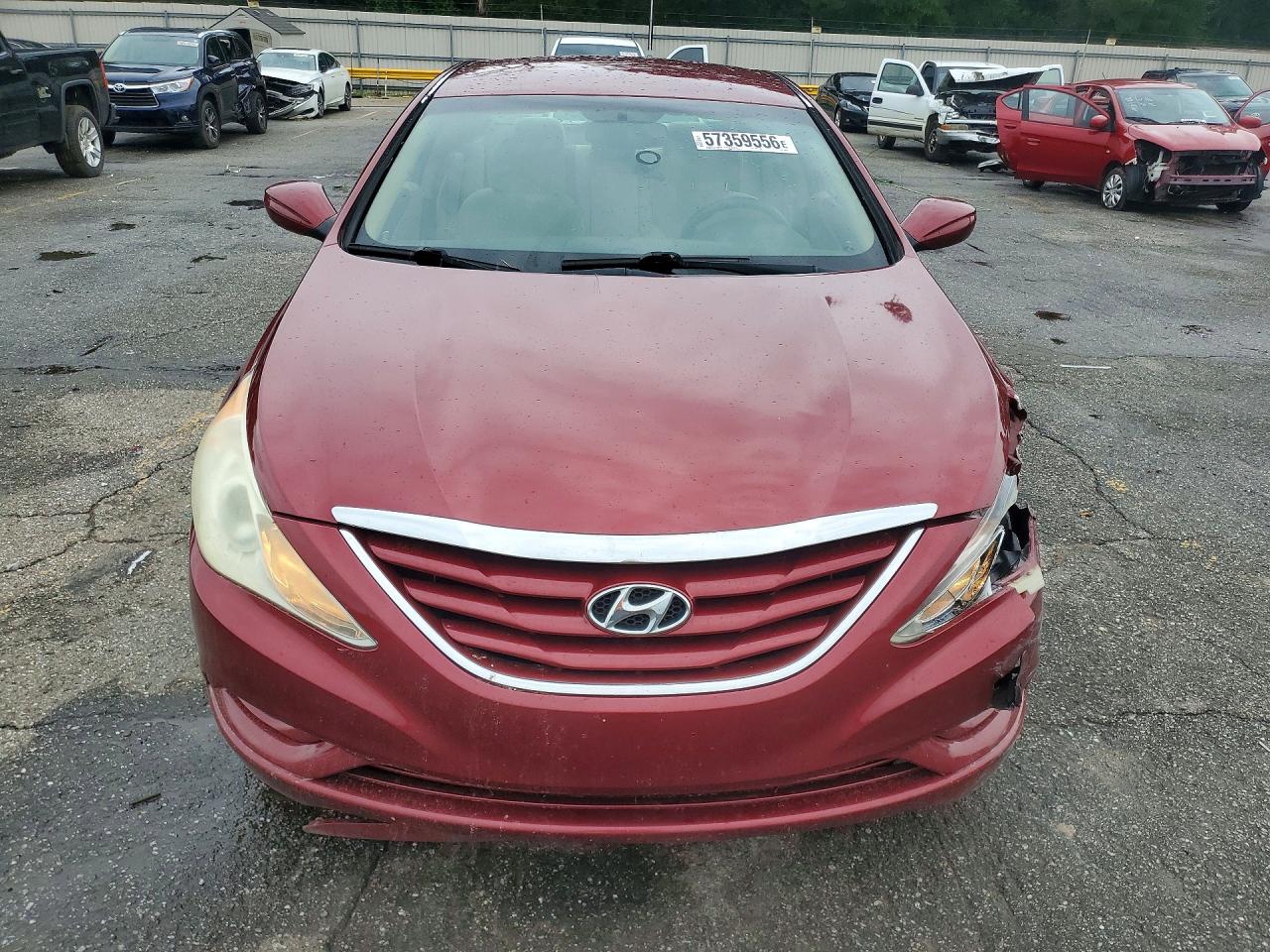 2013 Hyundai Sonata Gls Maroon vin: 5NPEB4AC8DH693652