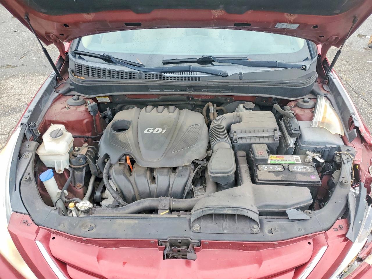 2013 Hyundai Sonata Gls Maroon vin: 5NPEB4AC8DH693652