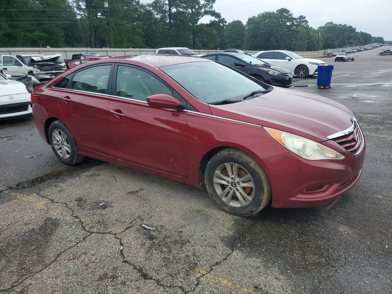 2013 Hyundai Sonata Gls Maroon vin: 5NPEB4AC8DH693652