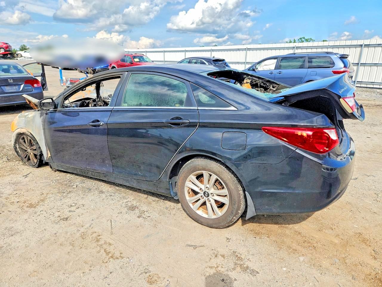 2013 Hyundai Sonata Gls Black vin: 5NPEB4AC8DH696647