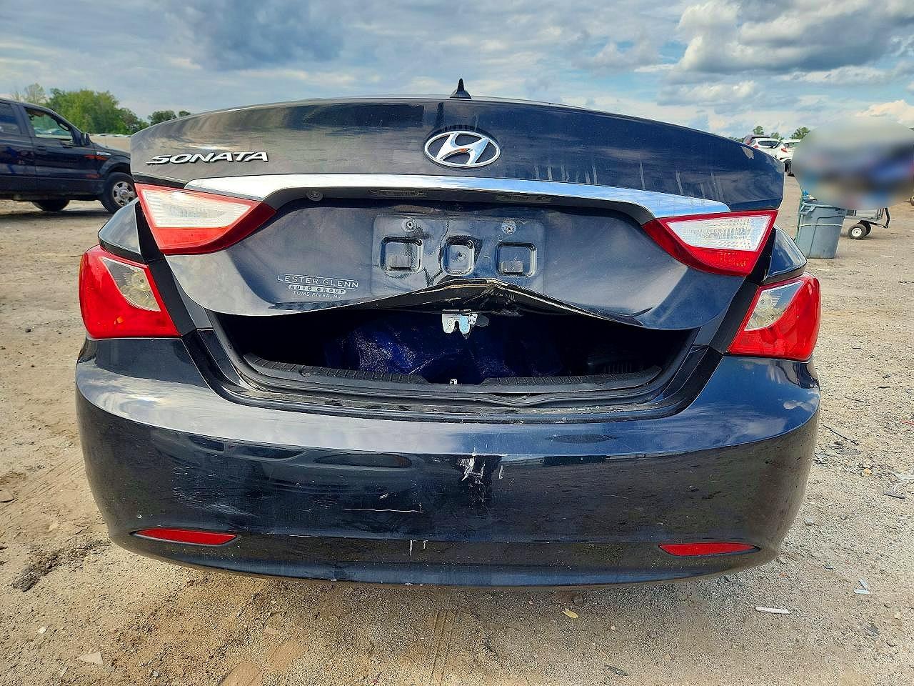 2013 Hyundai Sonata Gls Black vin: 5NPEB4AC8DH696647