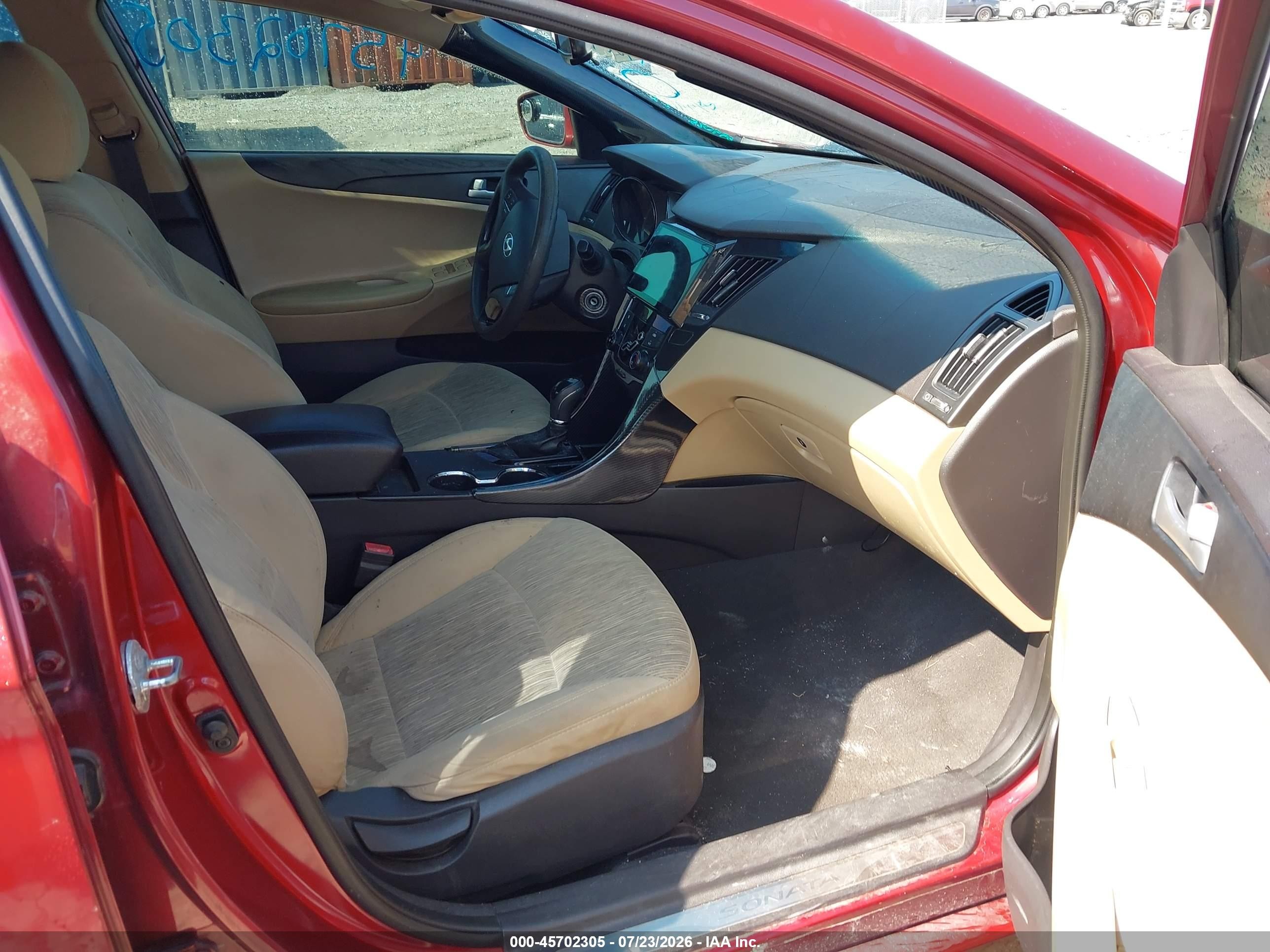 2013 Hyundai Sonata Gls Maroon vin: 5NPEB4AC8DH699015