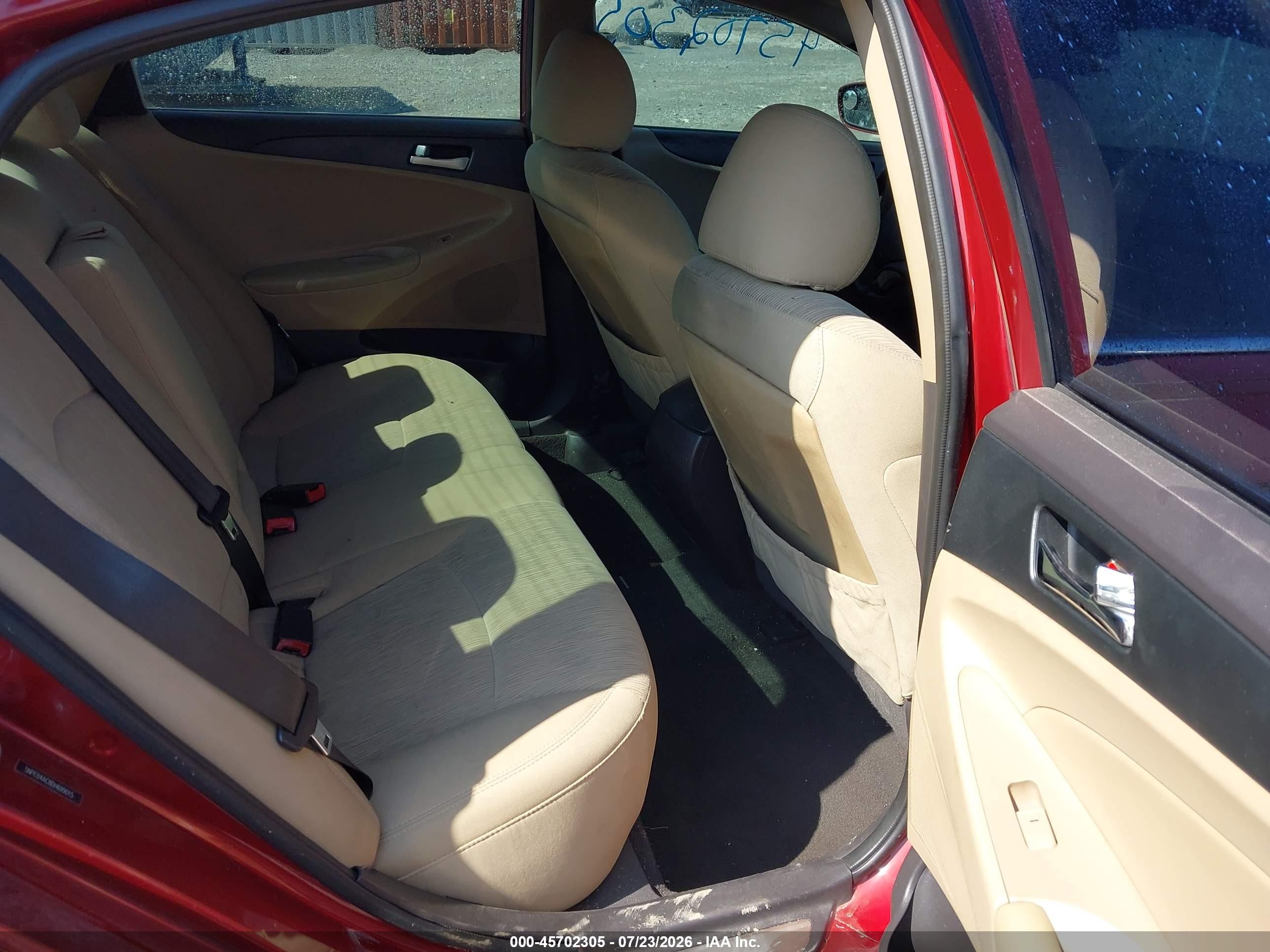 2013 Hyundai Sonata Gls Maroon vin: 5NPEB4AC8DH699015