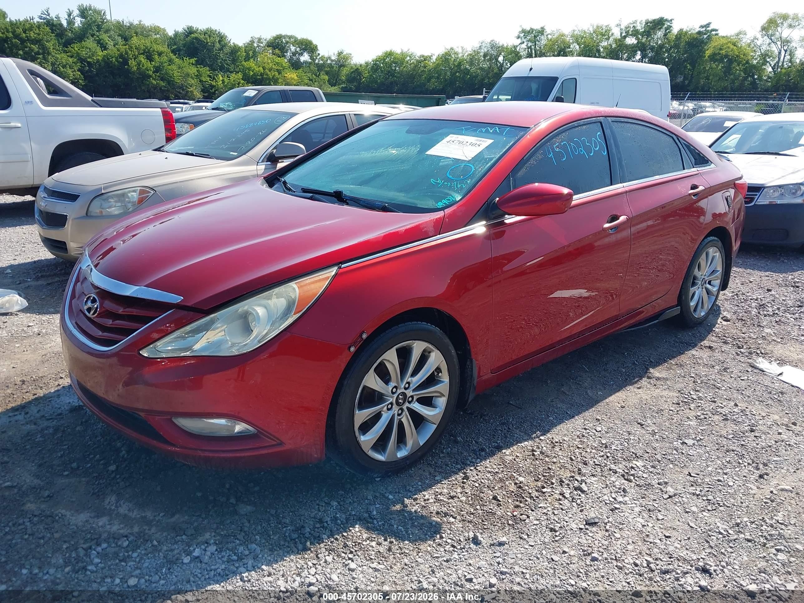 2013 Hyundai Sonata Gls Maroon vin: 5NPEB4AC8DH699015