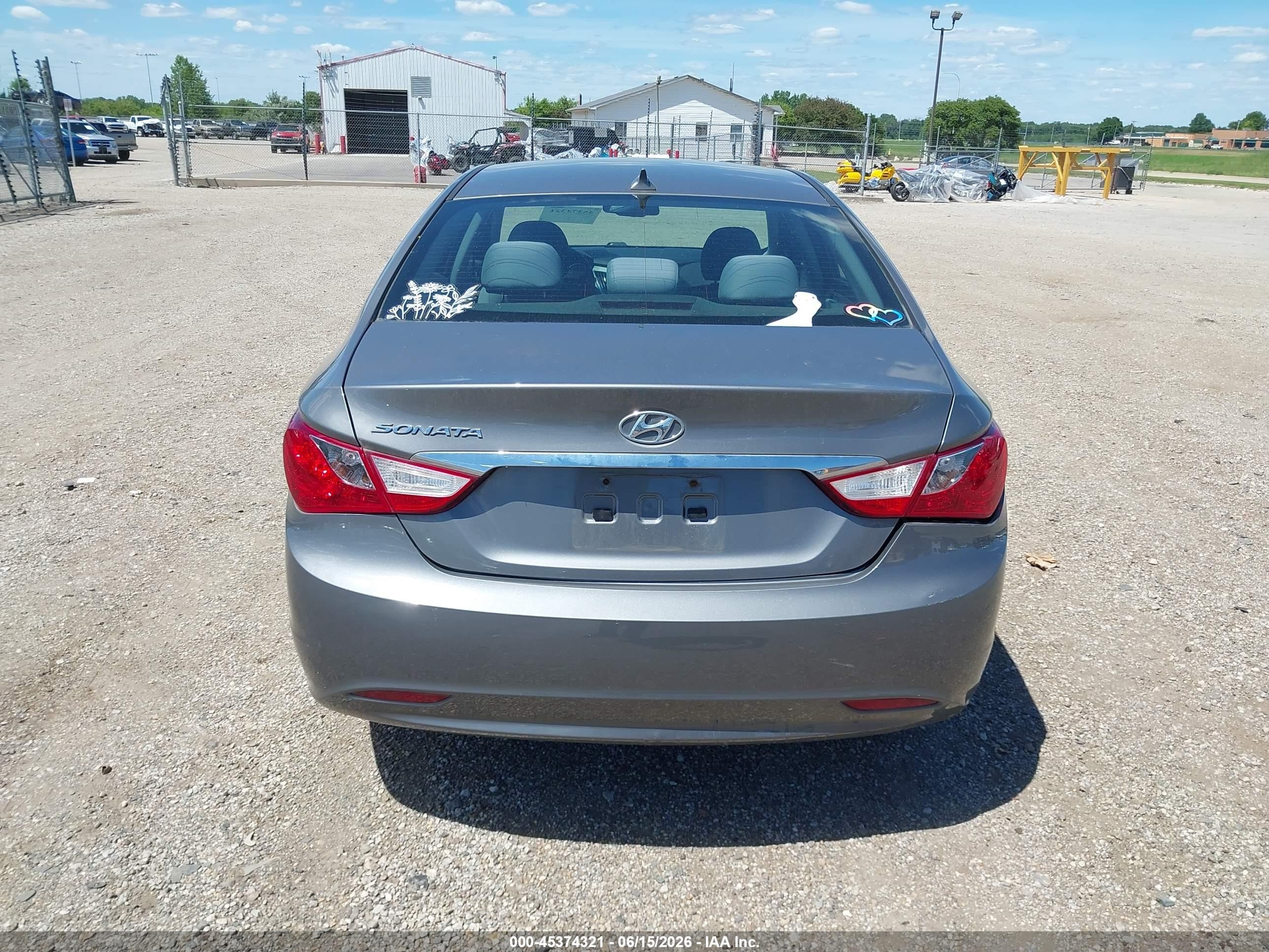 2013 Hyundai Sonata Gls Серый vin: 5NPEB4AC8DH699841