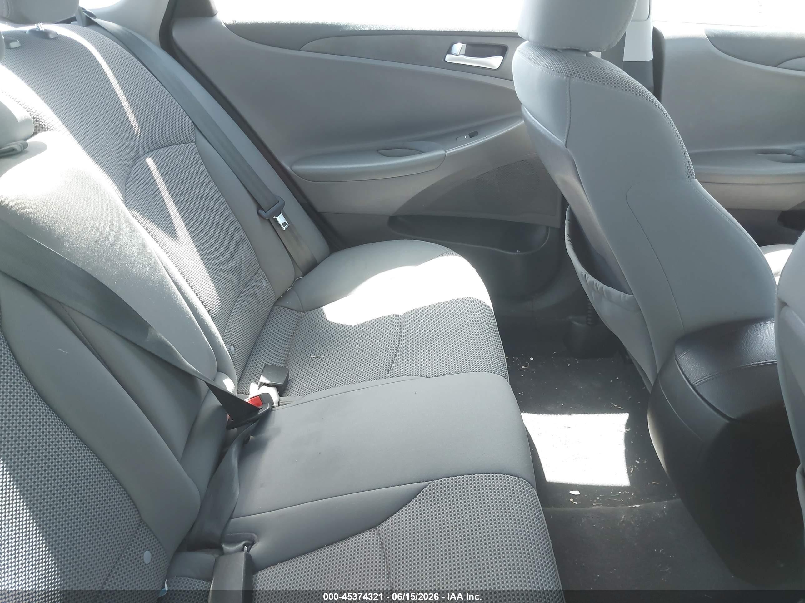 2013 Hyundai Sonata Gls Серый vin: 5NPEB4AC8DH699841