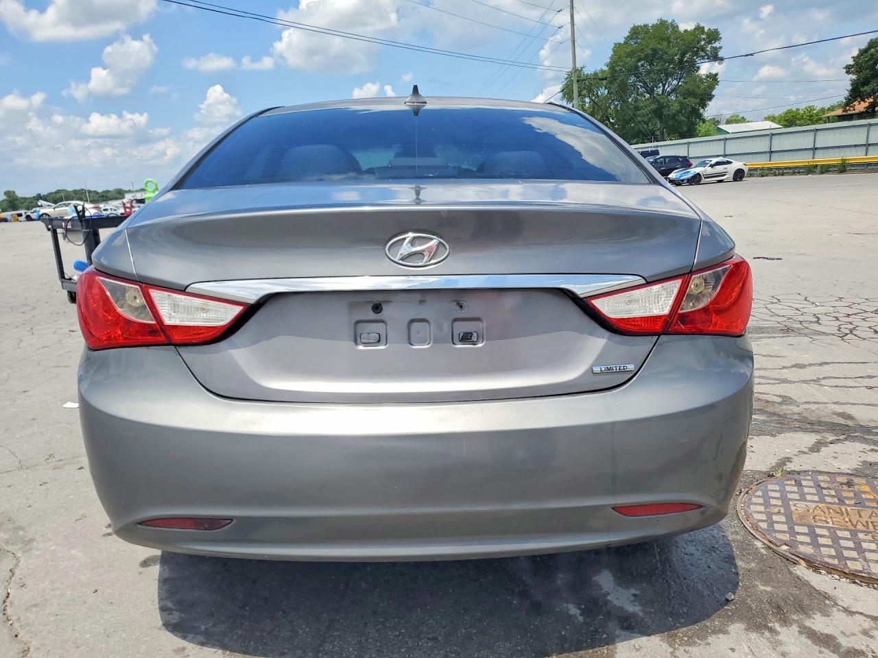 2013 Hyundai Sonata Gls Gray vin: 5NPEB4AC8DH700633