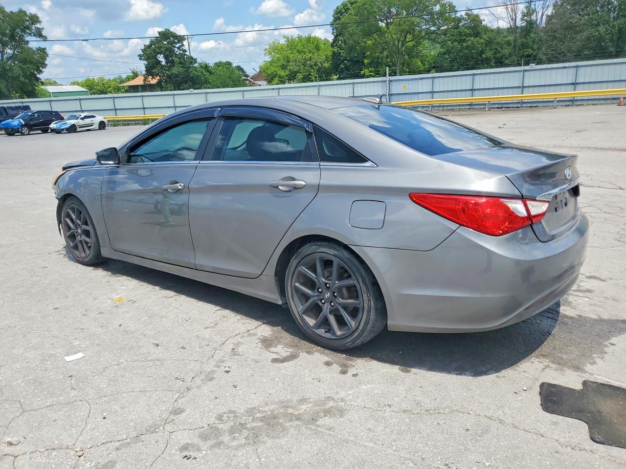2013 Hyundai Sonata Gls Gray vin: 5NPEB4AC8DH700633