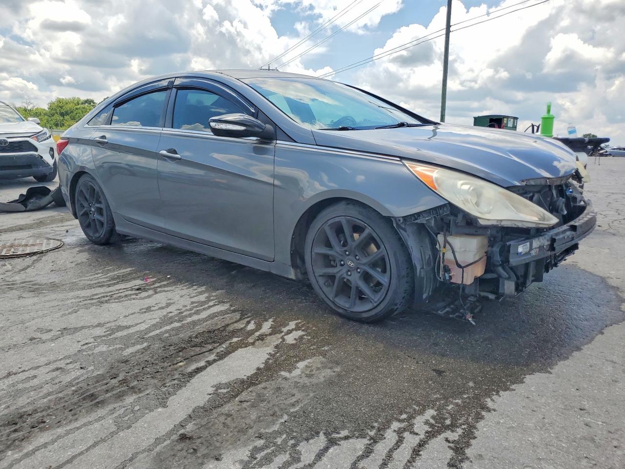 2013 Hyundai Sonata Gls Gray vin: 5NPEB4AC8DH700633