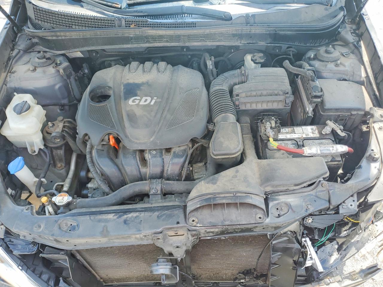 2013 Hyundai Sonata Gls Gray vin: 5NPEB4AC8DH700633