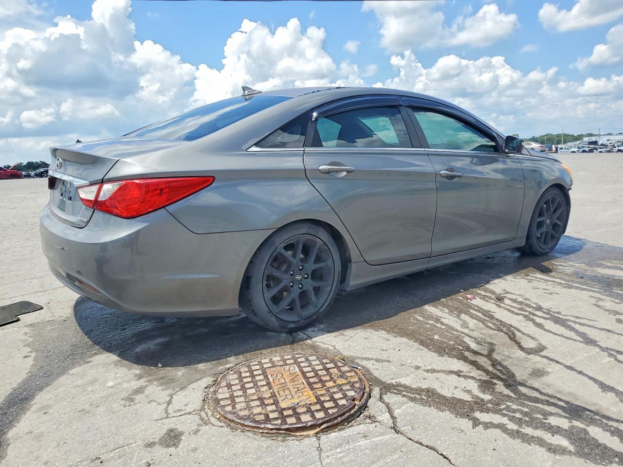 2013 Hyundai Sonata Gls Gray vin: 5NPEB4AC8DH700633