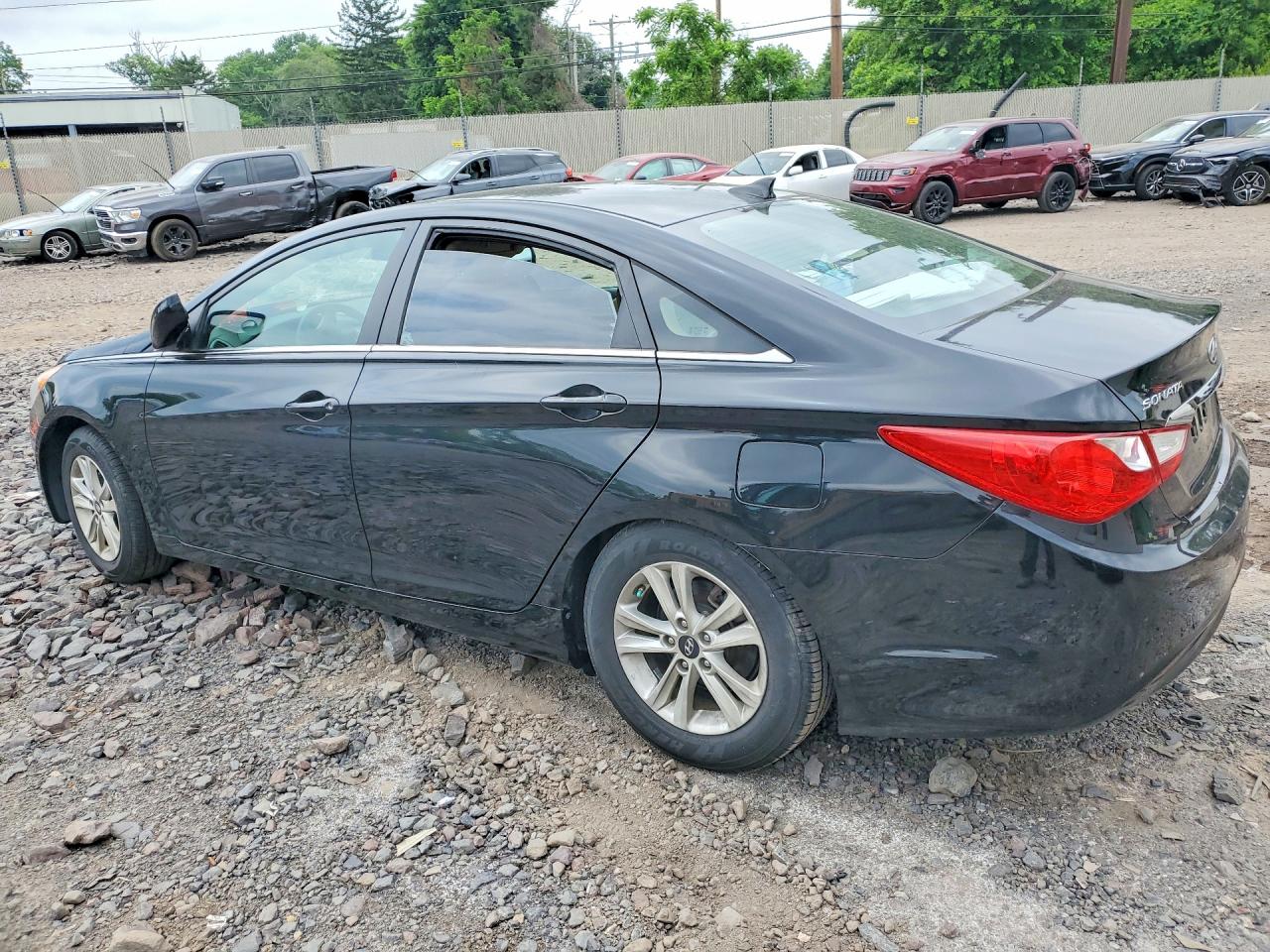 2013 Hyundai Sonata Gls Черный vin: 5NPEB4AC8DH703953