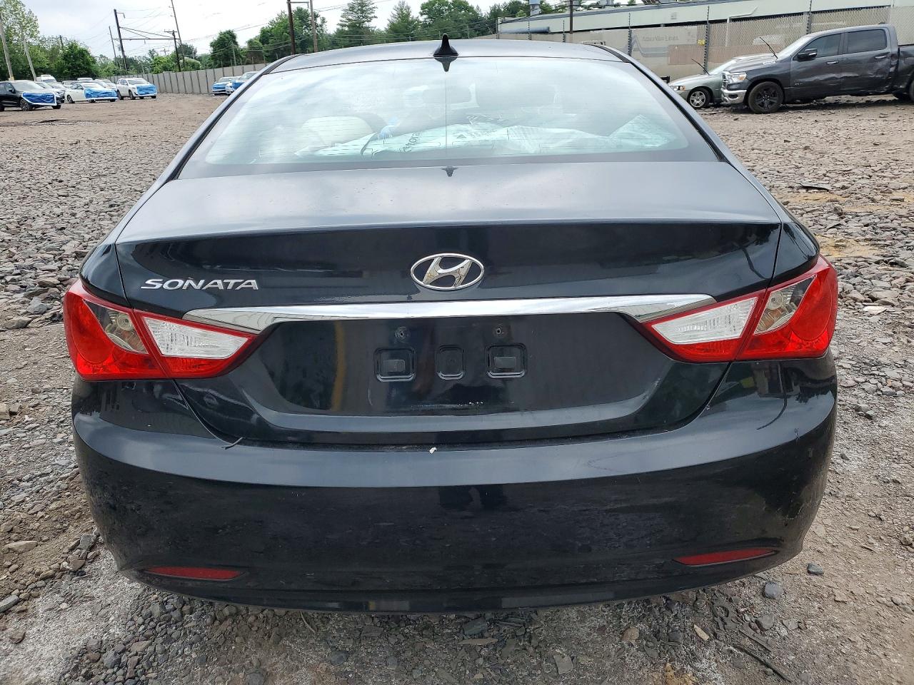 2013 Hyundai Sonata Gls Черный vin: 5NPEB4AC8DH703953