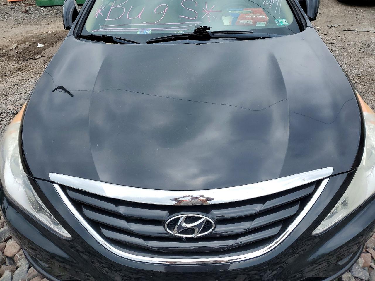 2013 Hyundai Sonata Gls Черный vin: 5NPEB4AC8DH703953