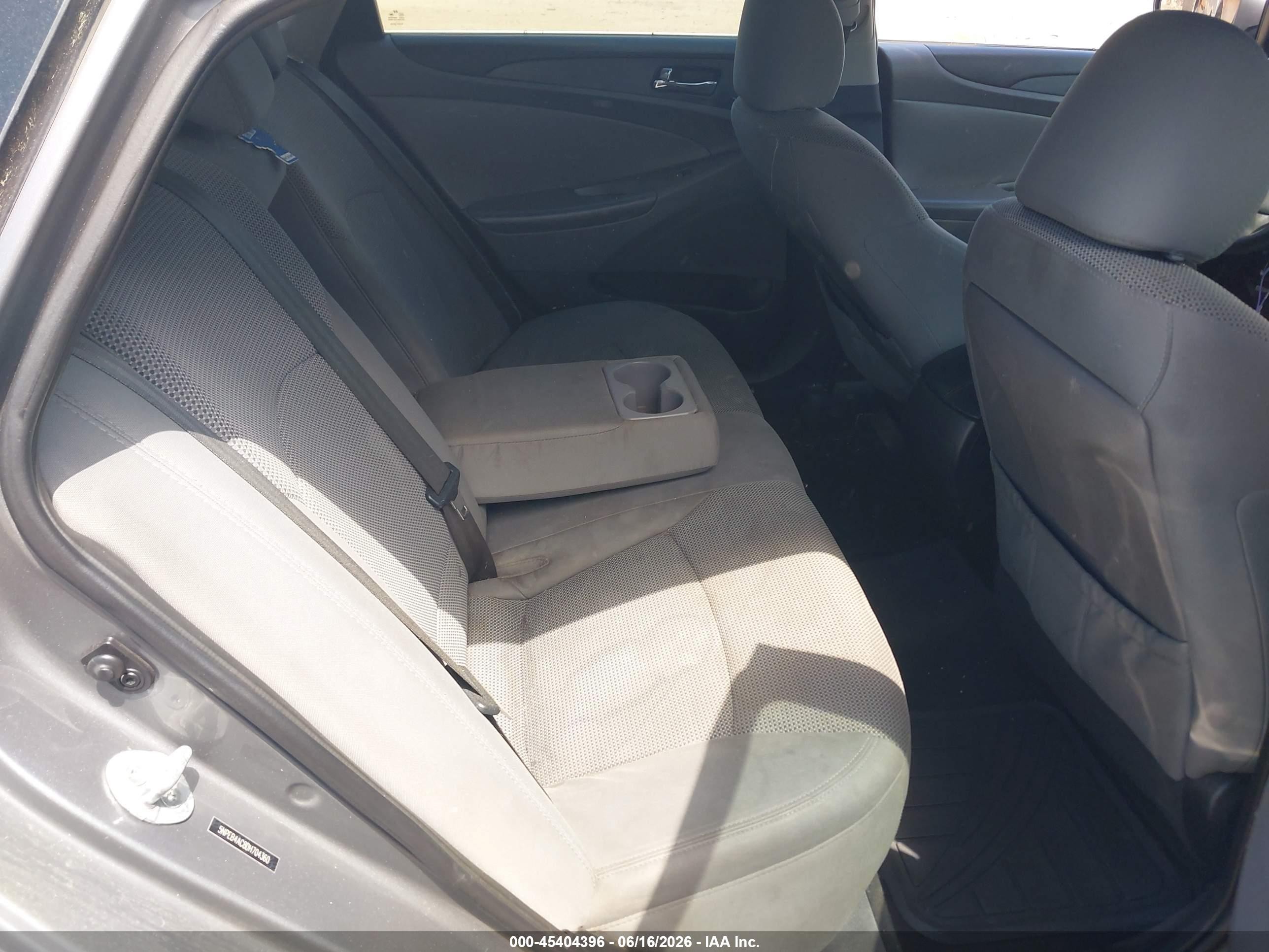 2013 Hyundai Sonata Gls Gray vin: 5NPEB4AC8DH704360