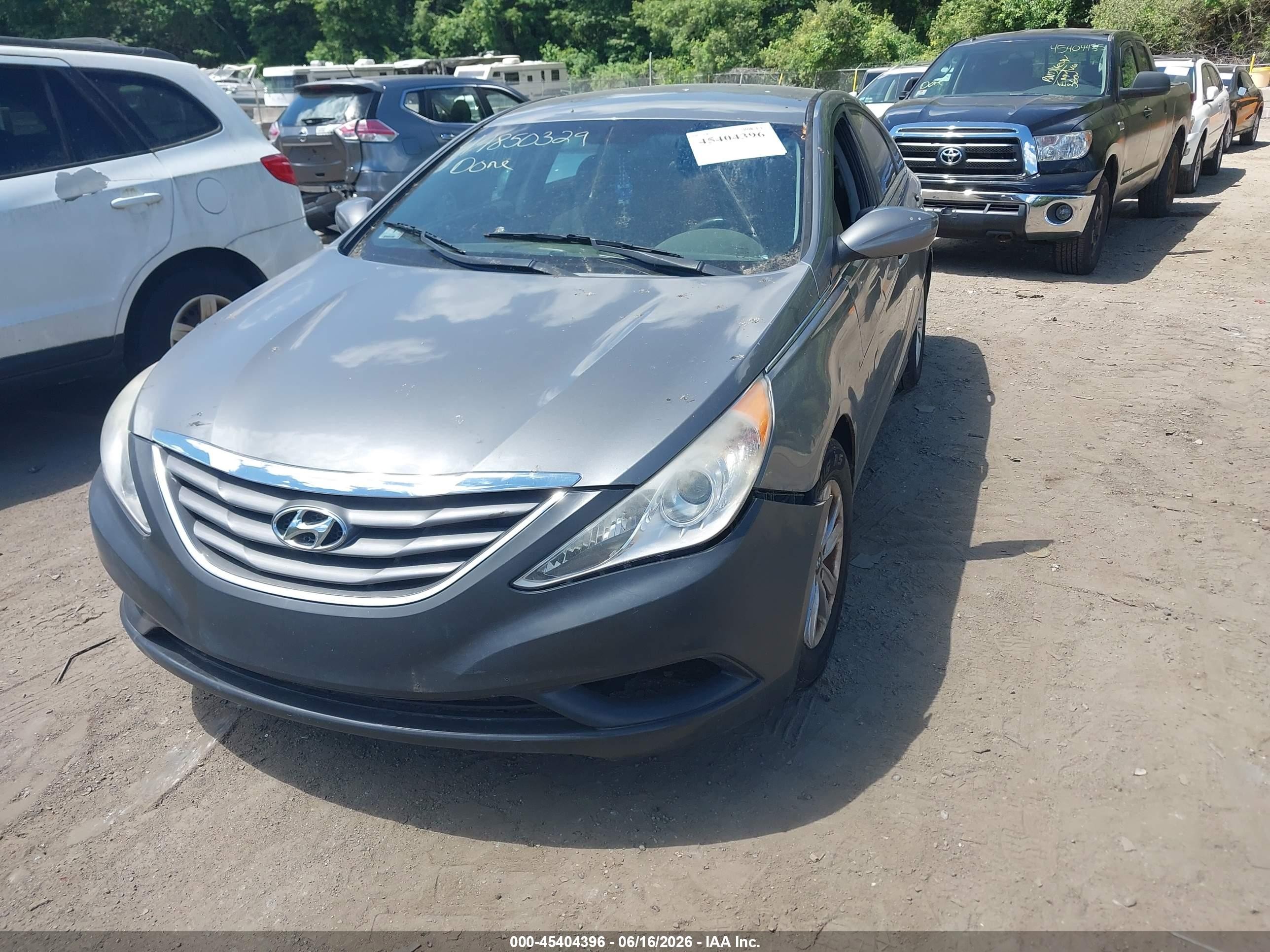 2013 Hyundai Sonata Gls Gray vin: 5NPEB4AC8DH704360