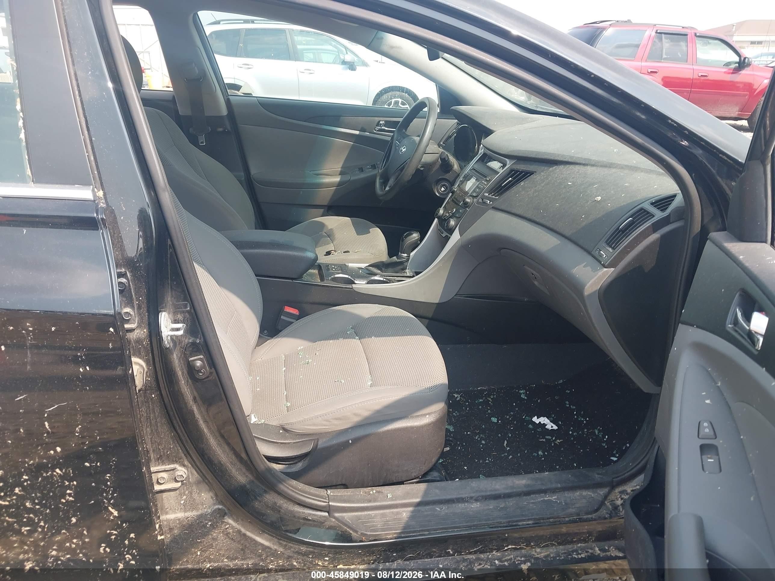 2013 Hyundai Sonata Gls Black vin: 5NPEB4AC8DH707484