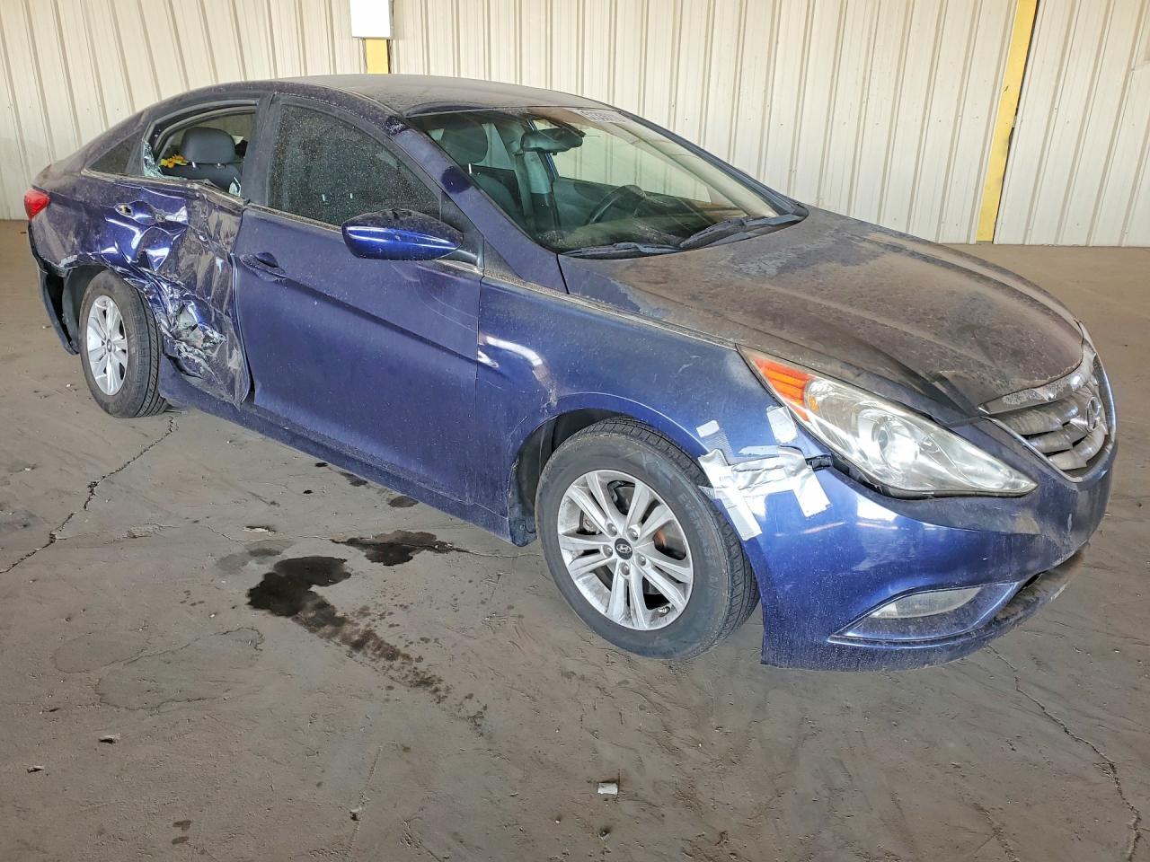 2013 Hyundai Sonata Gls Blue vin: 5NPEB4AC8DH709560