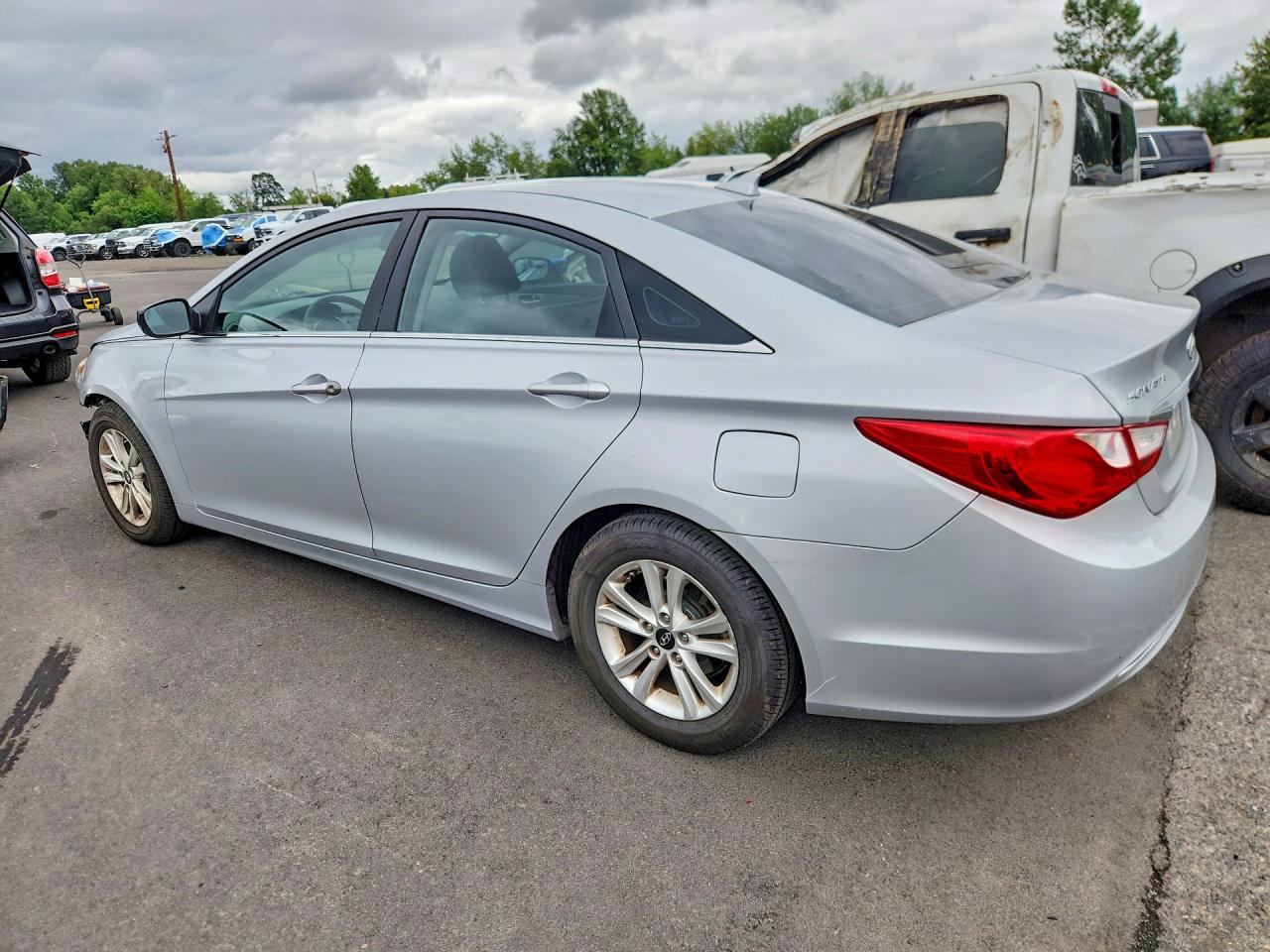 2013 Hyundai Sonata Gls Silver vin: 5NPEB4AC8DH724916