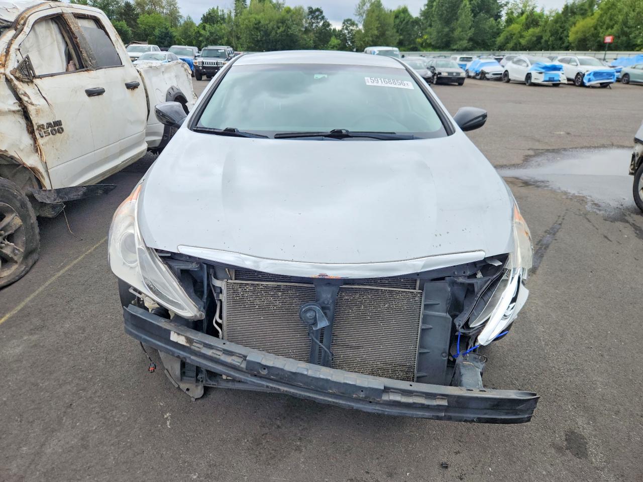 2013 Hyundai Sonata Gls Silver vin: 5NPEB4AC8DH724916