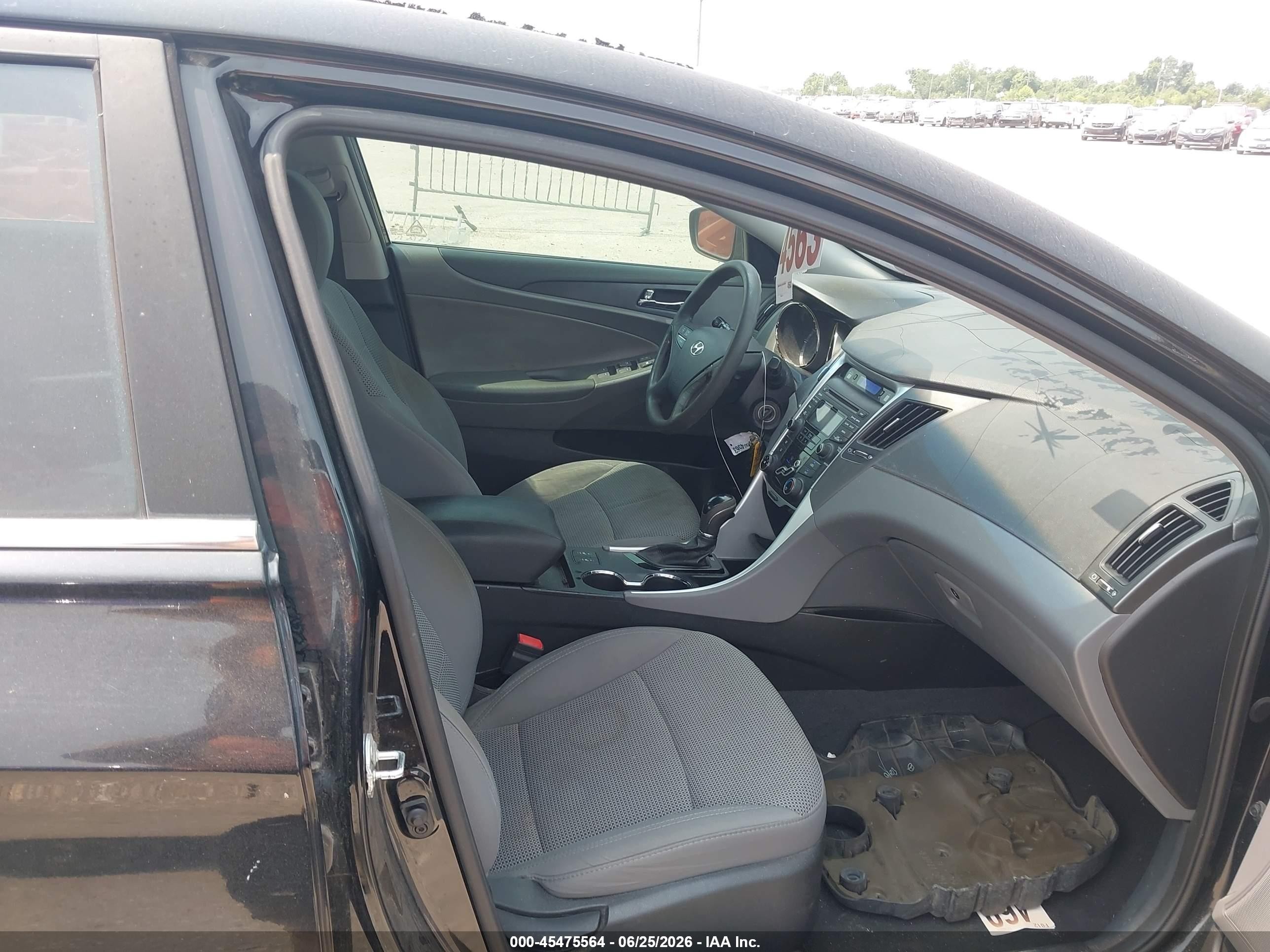 2013 Hyundai Sonata Gls Black vin: 5NPEB4AC8DH731042