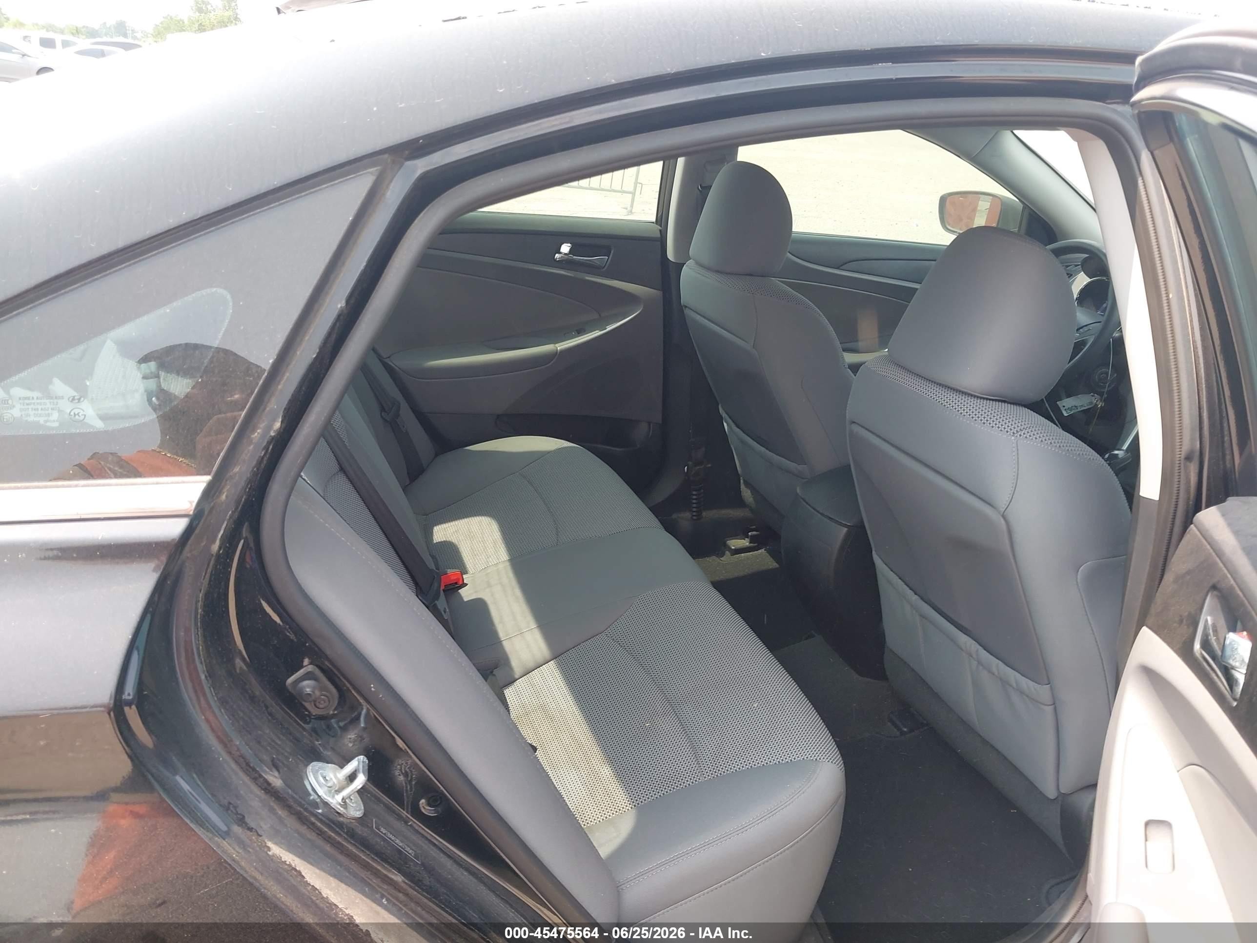 2013 Hyundai Sonata Gls Black vin: 5NPEB4AC8DH731042