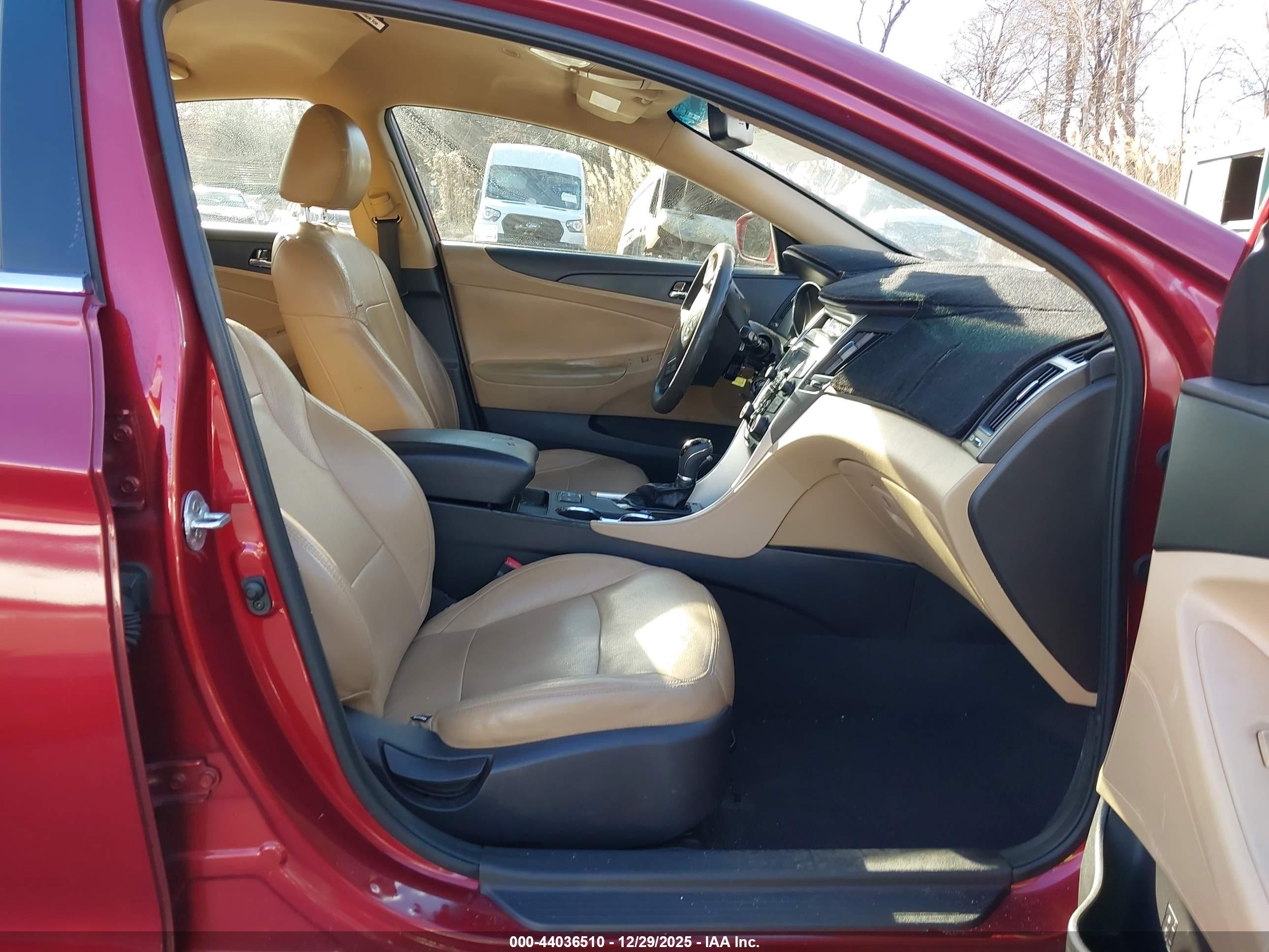 2013 Hyundai Sonata Gls Red vin: 5NPEB4AC8DH734975