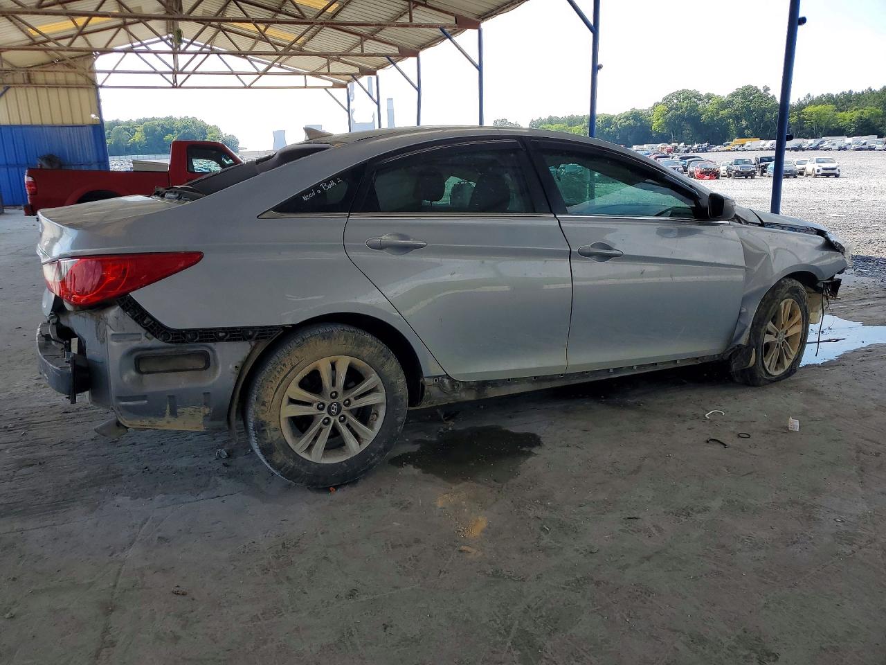 2013 Hyundai Sonata Gls Silver vin: 5NPEB4AC8DH738640