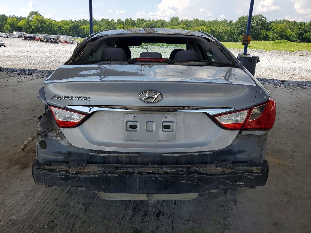 2013 Hyundai Sonata Gls Silver vin: 5NPEB4AC8DH738640