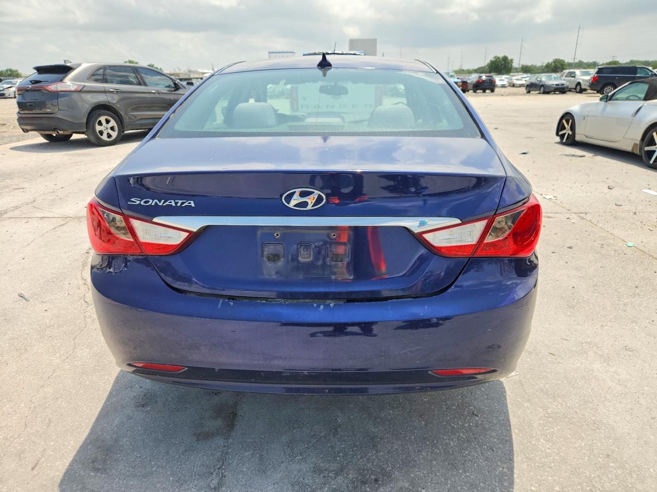 2013 Hyundai Sonata Gls Blue vin: 5NPEB4AC8DH744857