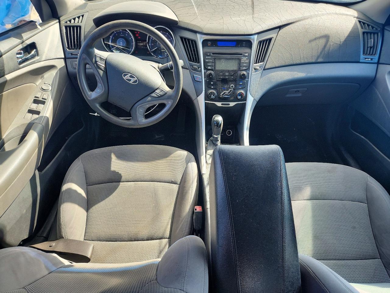 2013 Hyundai Sonata Gls Blue vin: 5NPEB4AC8DH744857