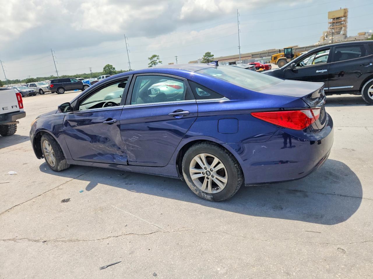 2013 Hyundai Sonata Gls Blue vin: 5NPEB4AC8DH744857