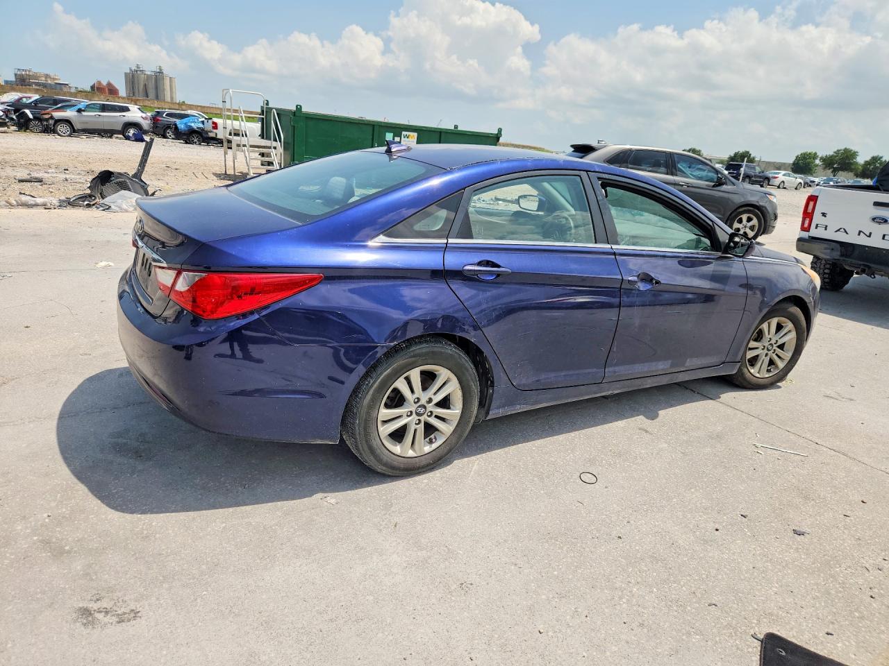 2013 Hyundai Sonata Gls Blue vin: 5NPEB4AC8DH744857