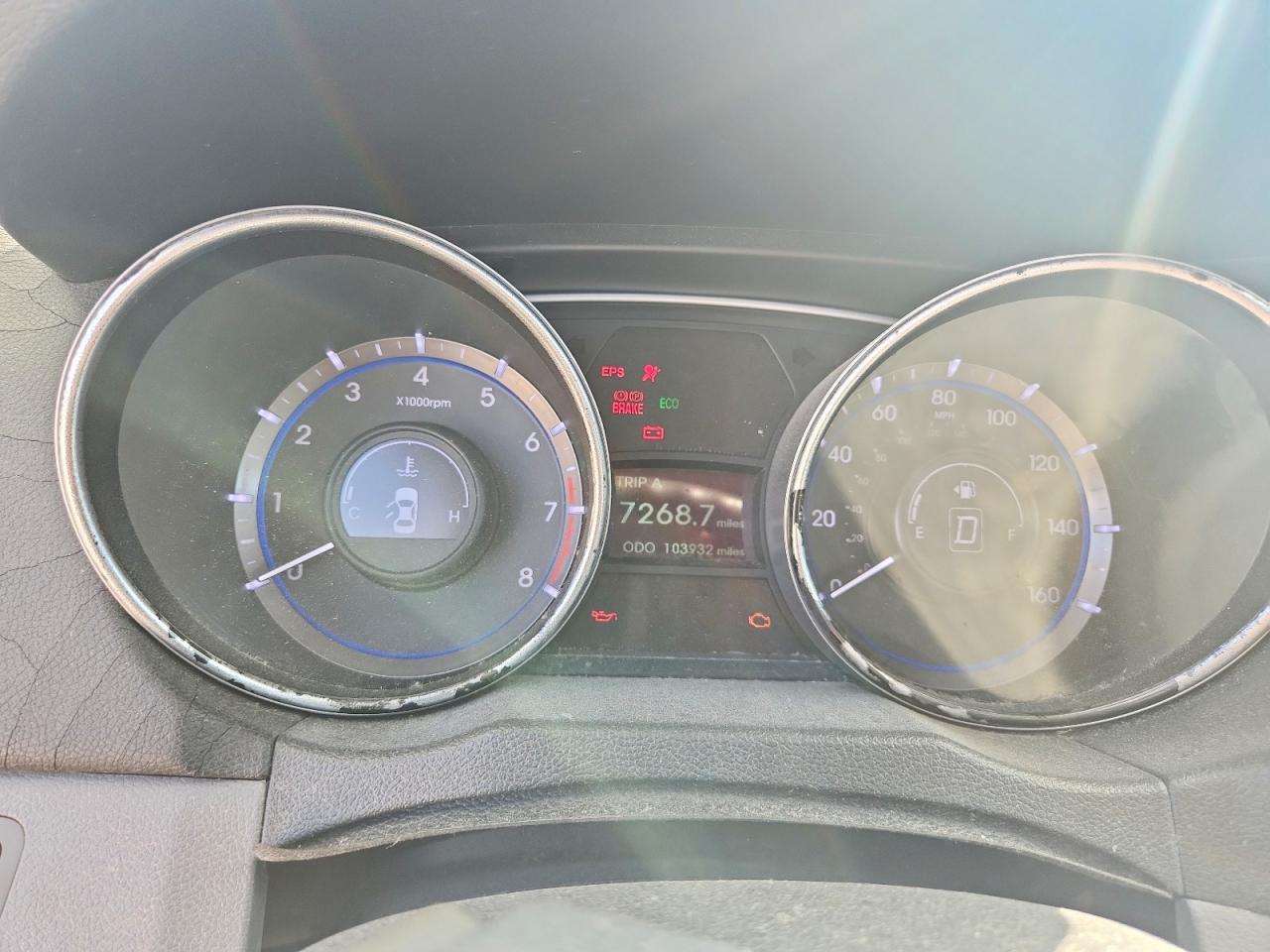2013 Hyundai Sonata Gls Blue vin: 5NPEB4AC8DH744857