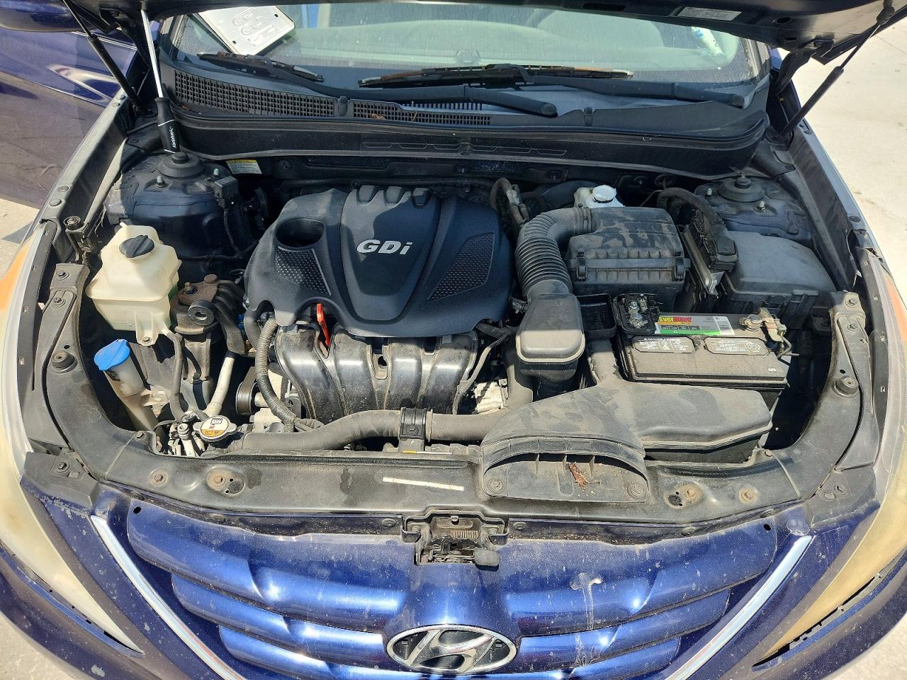 2013 Hyundai Sonata Gls Blue vin: 5NPEB4AC8DH744857