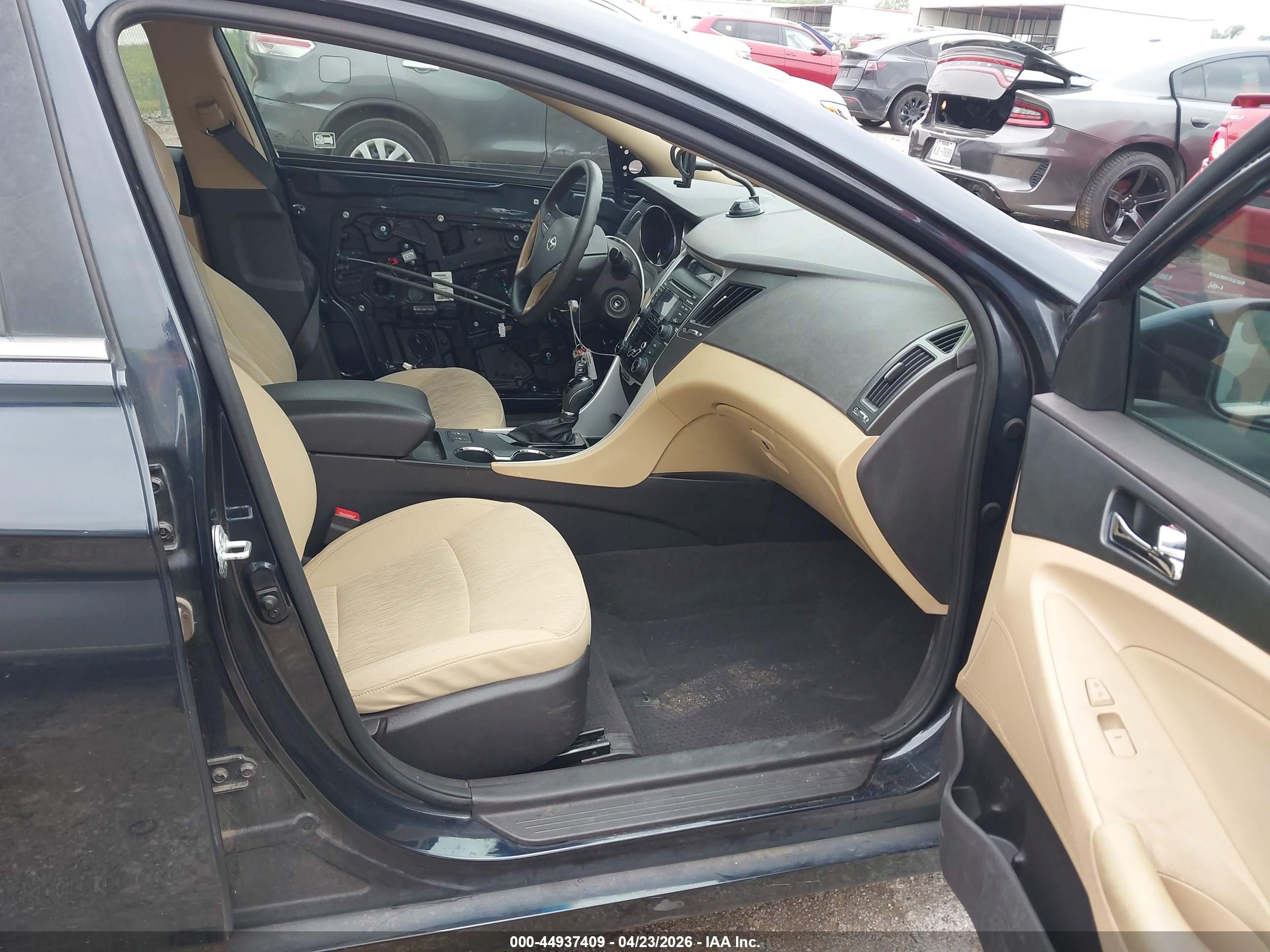 2013 Hyundai Sonata Gls Blue vin: 5NPEB4AC8DH745099