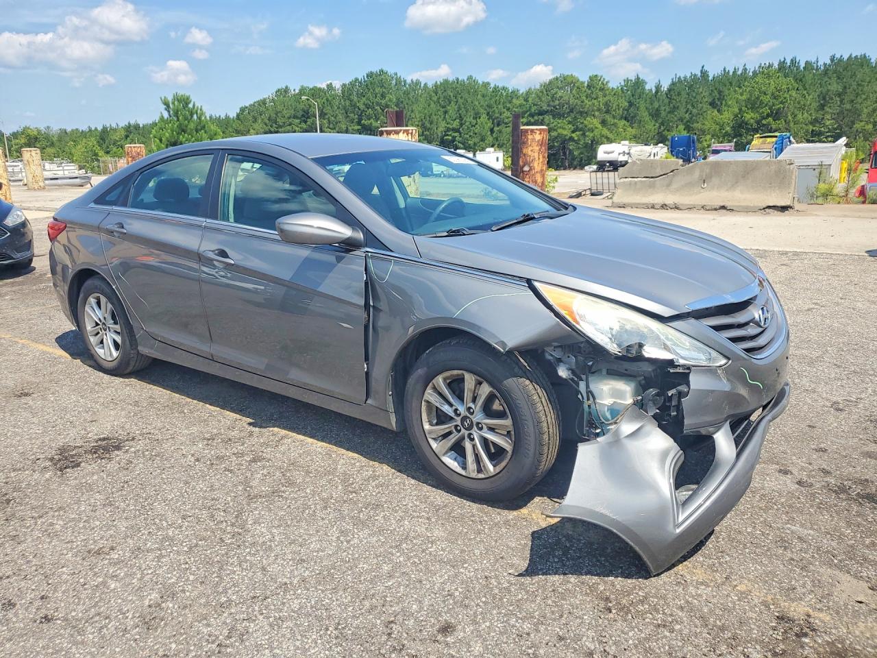 2013 Hyundai Sonata Gls Silver vin: 5NPEB4AC8DH747015