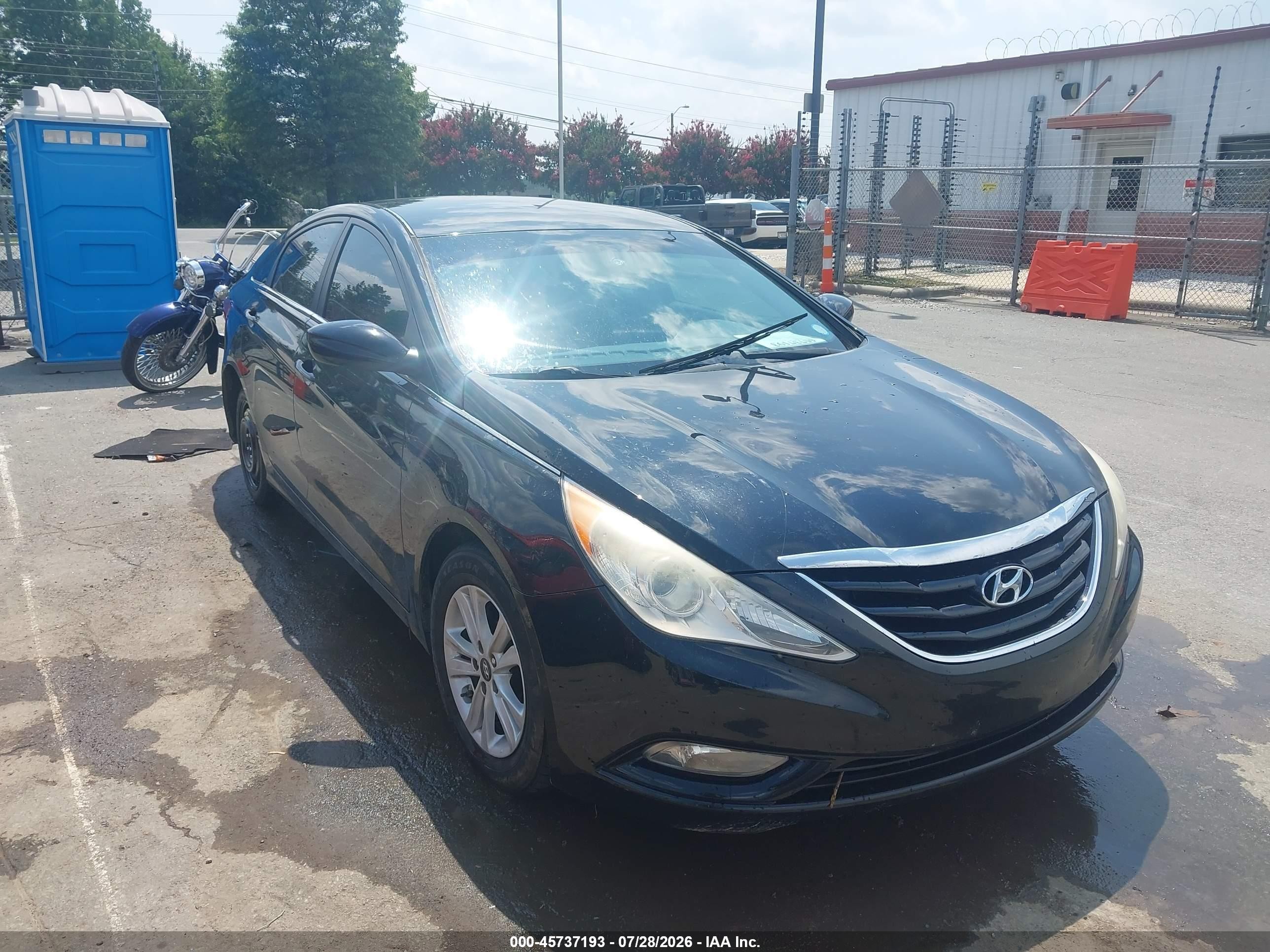 2013 Hyundai Sonata Gls Dark Blue vin: 5NPEB4AC8DH747385